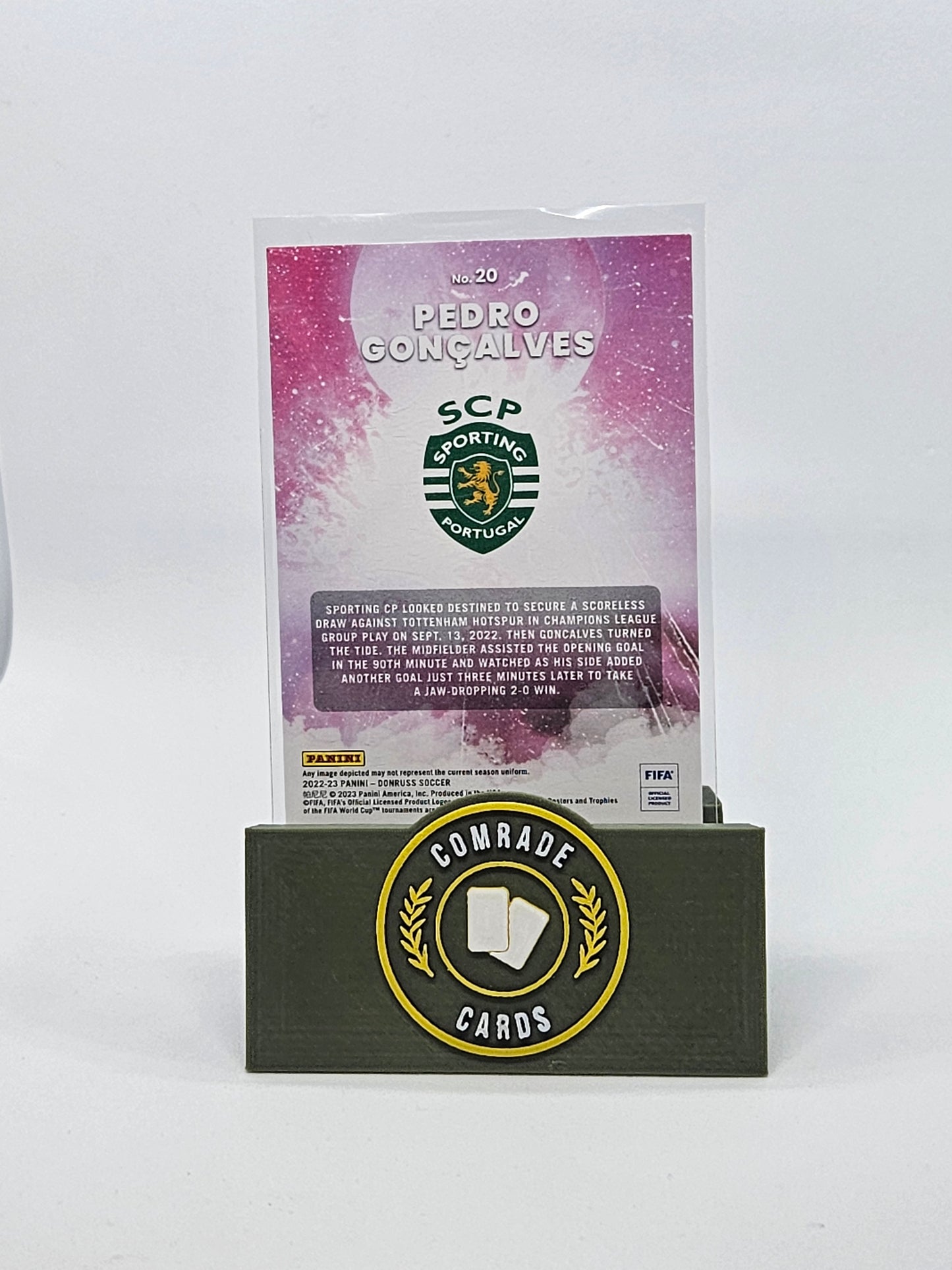 Pedro Goncalves (Sporting) Insert Donruss Soccer 2022-2023