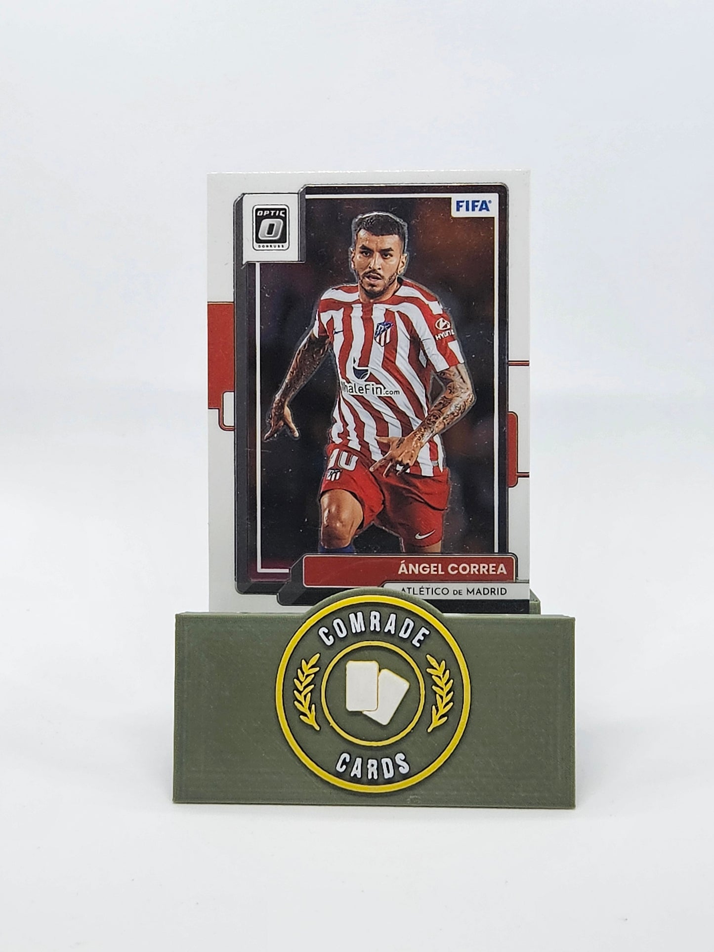 Angel Correa Athletico Madrid) Parallel Donruss Soccer 2022-2023
