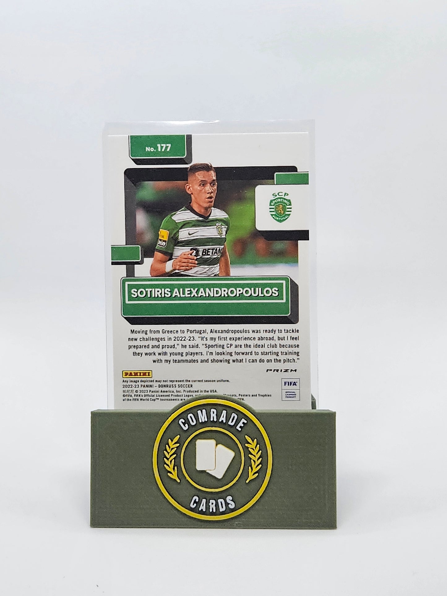 Sotiris Alexandropoulos (Sporting) Parallel Donruss Soccer 2022-2023