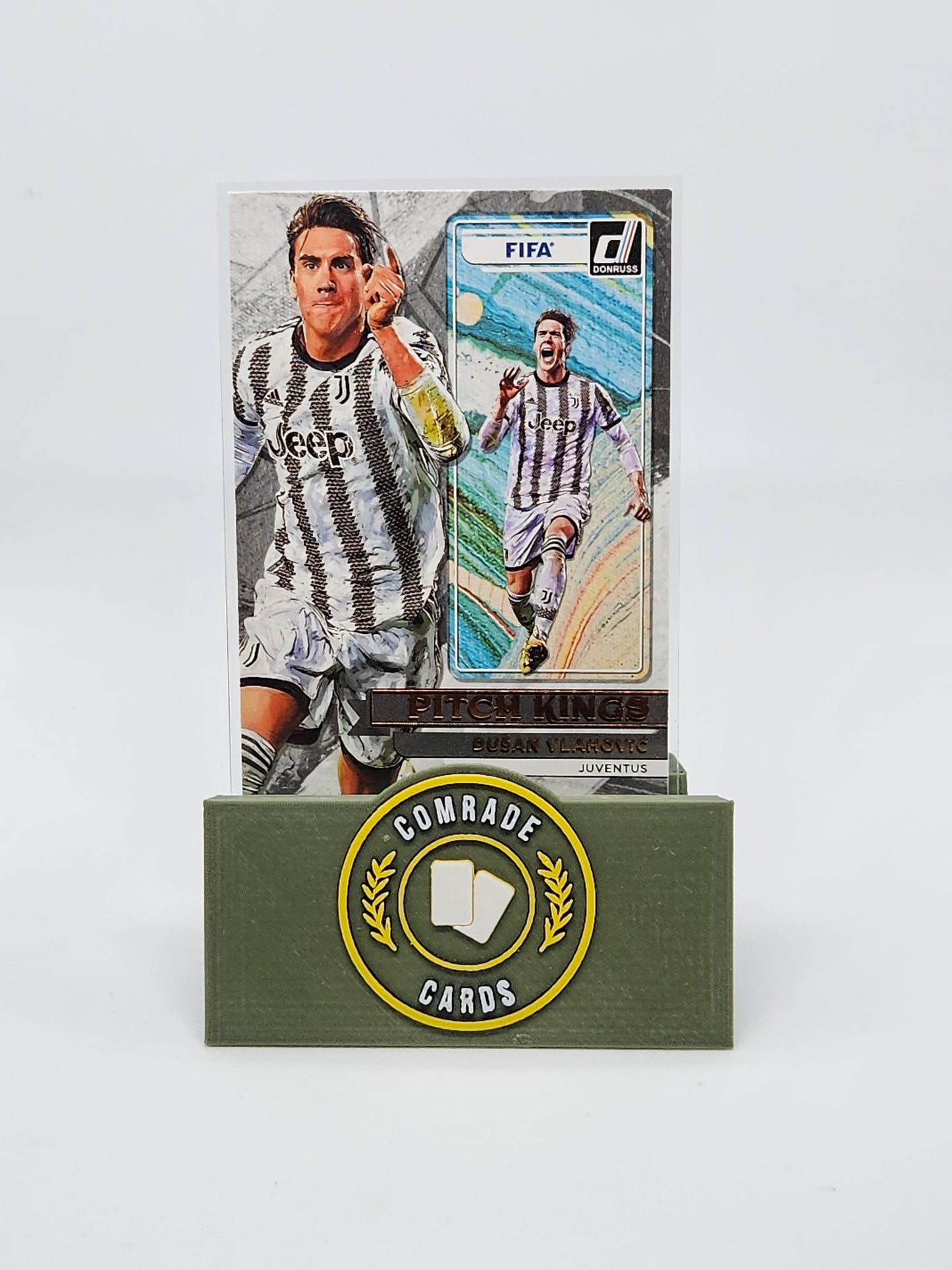 Dusan Vlahovic (Juventus) Insert Donruss Soccer 2022-2023