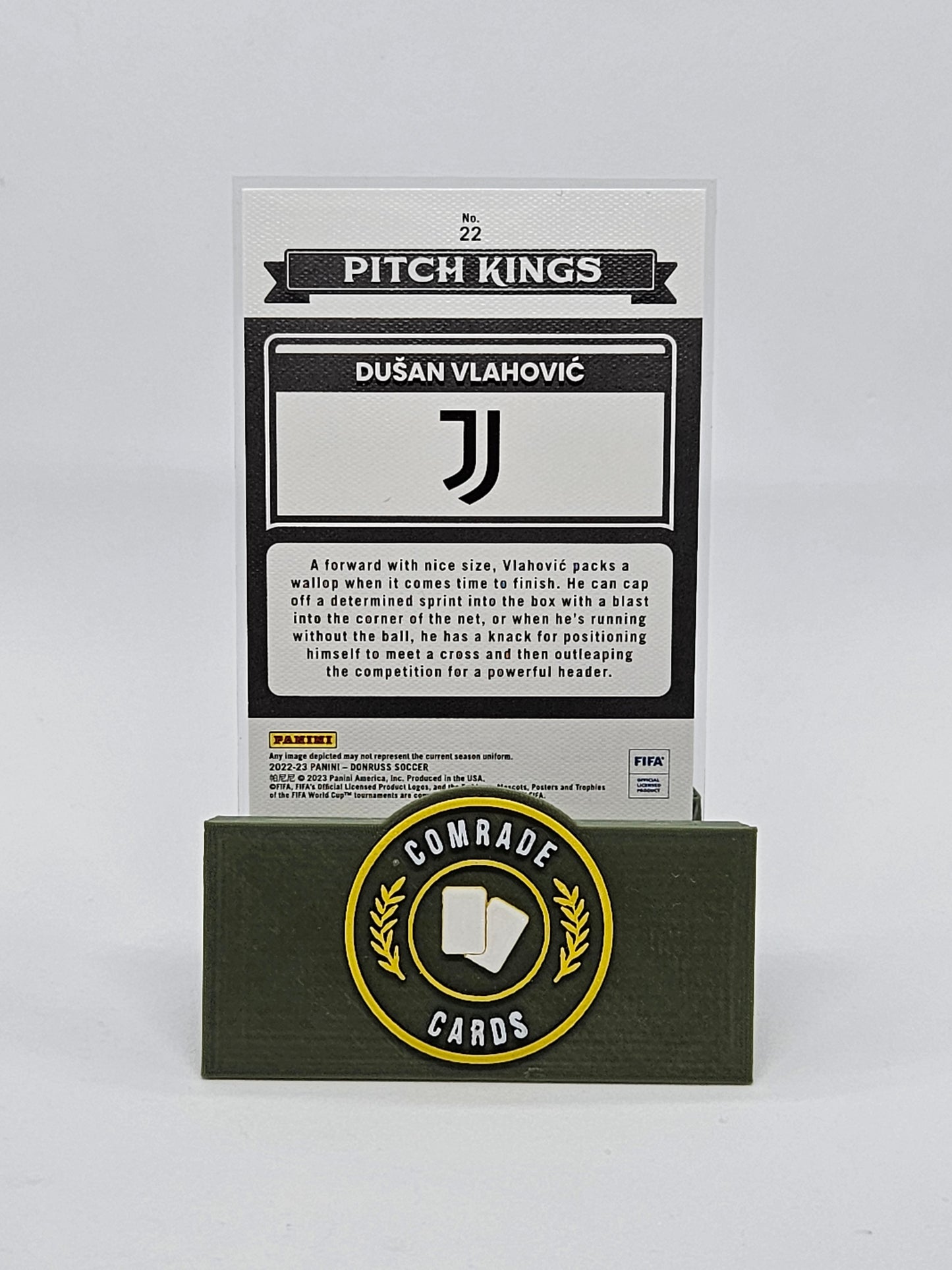 Dusan Vlahovic (Juventus) Insert Donruss Soccer 2022-2023