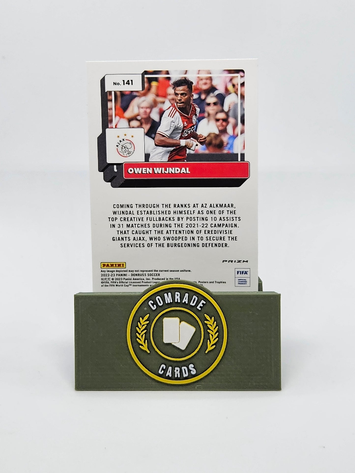Owen Wijndal (Ajax) Parallel Donruss Soccer 2022-2023