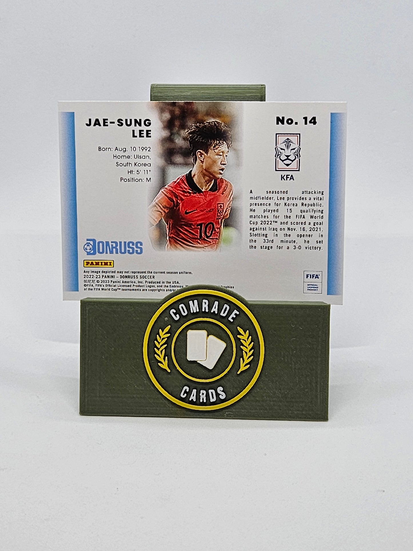 Jae-Sung Lee (Korea Republic) Insert Donruss Soccer 2022-2023