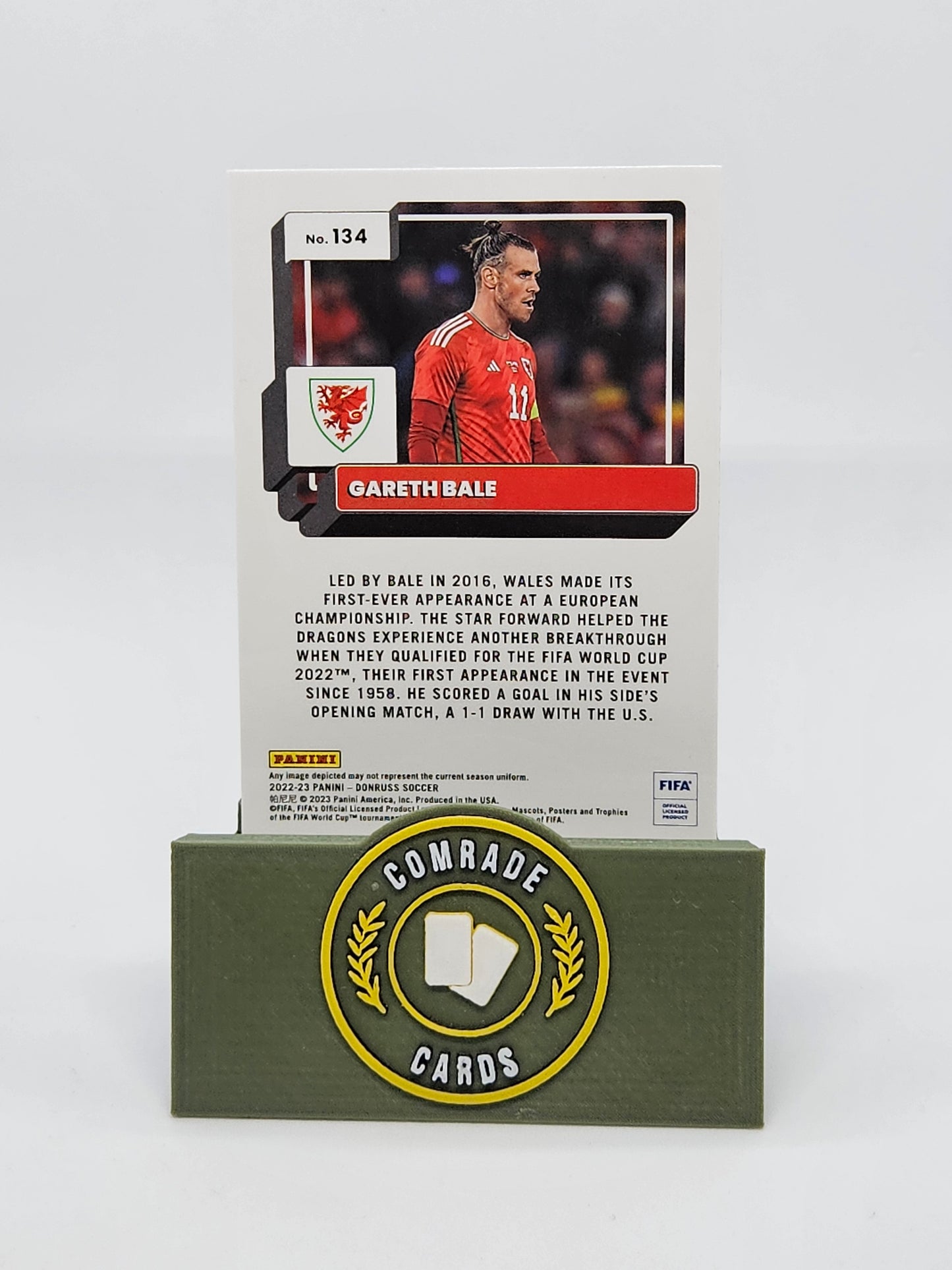 Gareth Bale (Wales) Parallel Donruss Soccer 2022-2023