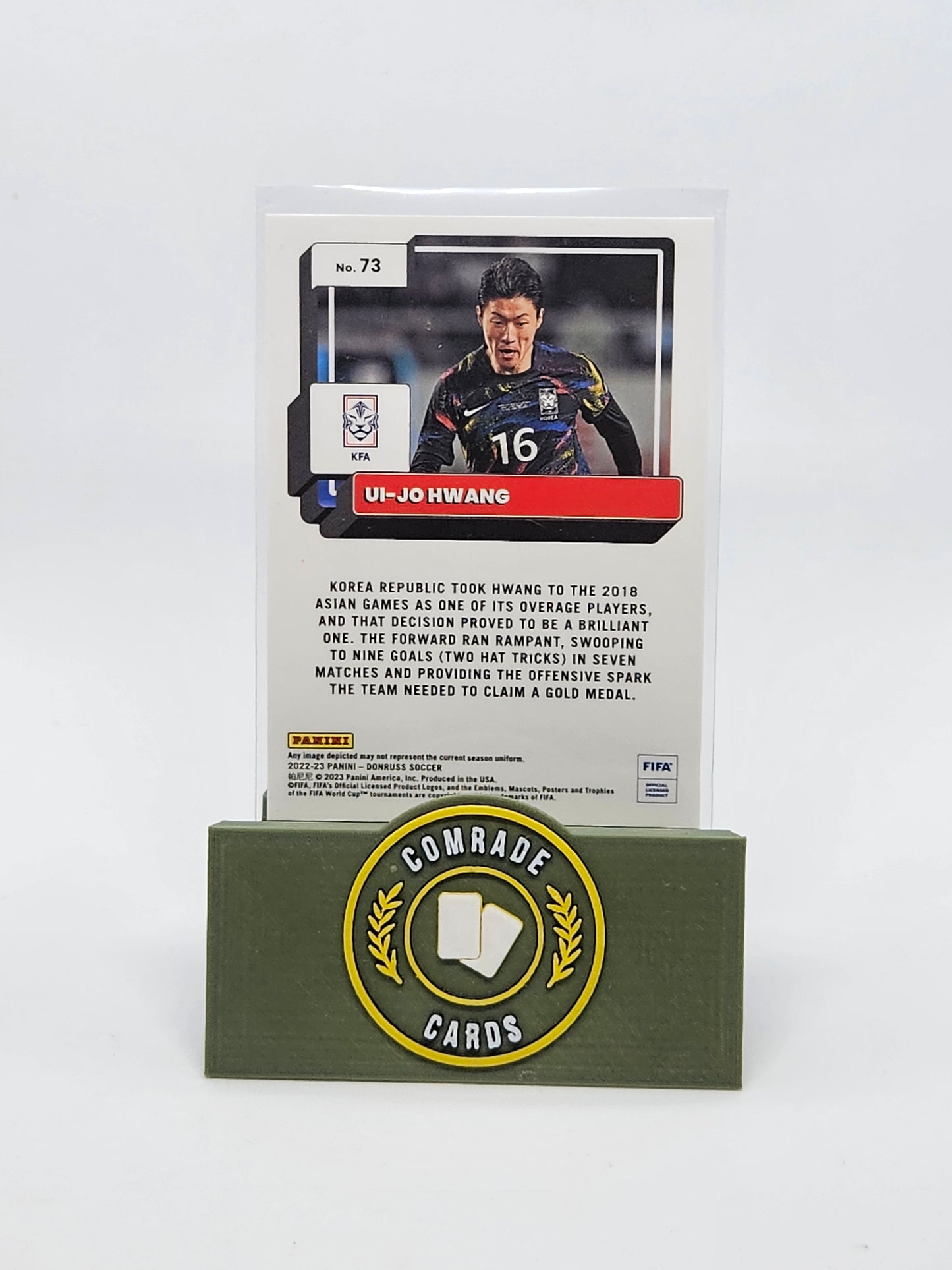 Ui-Jo Hwang (Korea Republic) Parallel Donruss Soccer 2022-2023