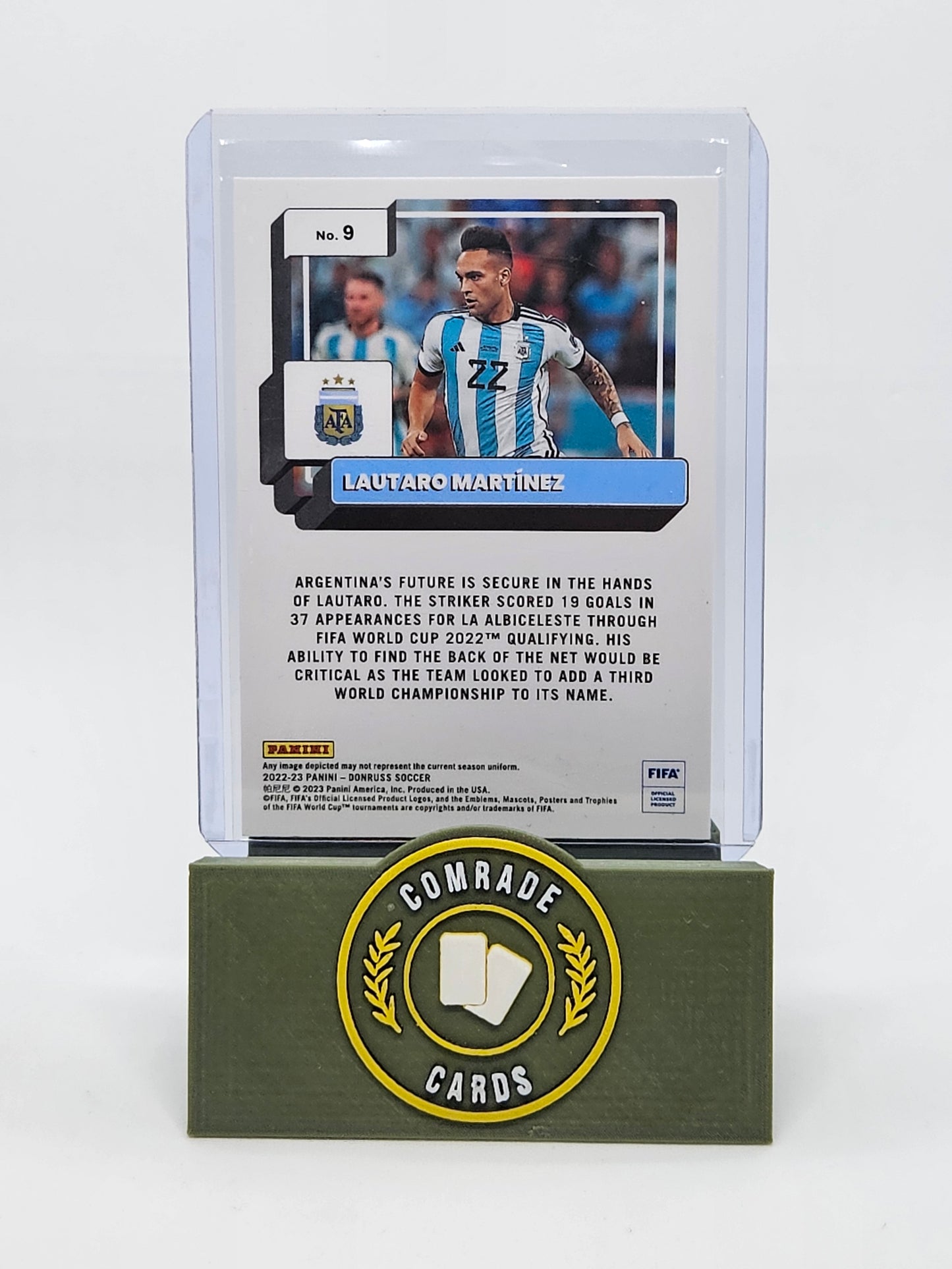 Lautaro Martinez (Argentina) Parallel Donruss Soccer 2022-2023