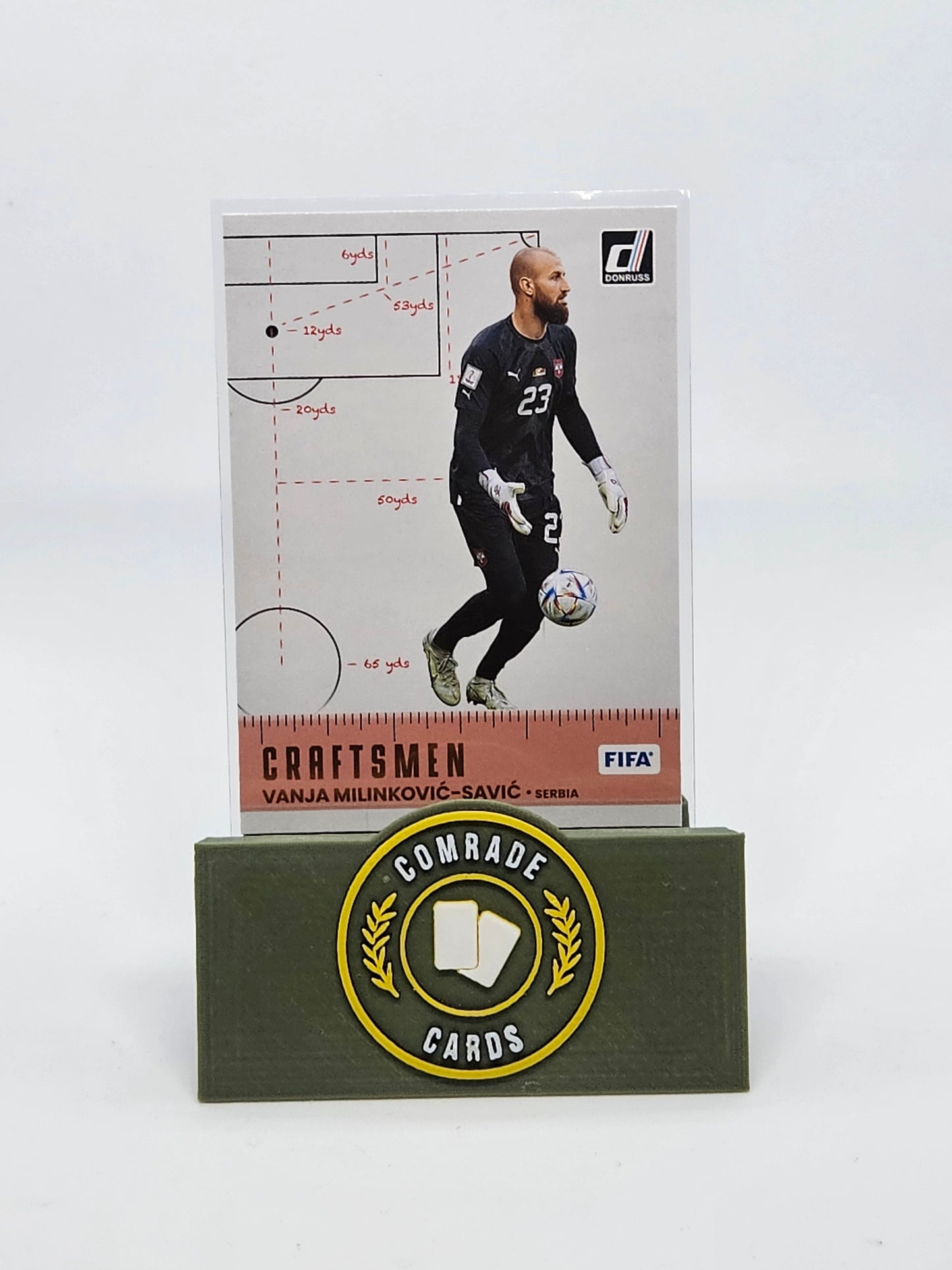 Vanja Milinkovic-Savic (Serbia) Insert Donruss Soccer 2022-2023