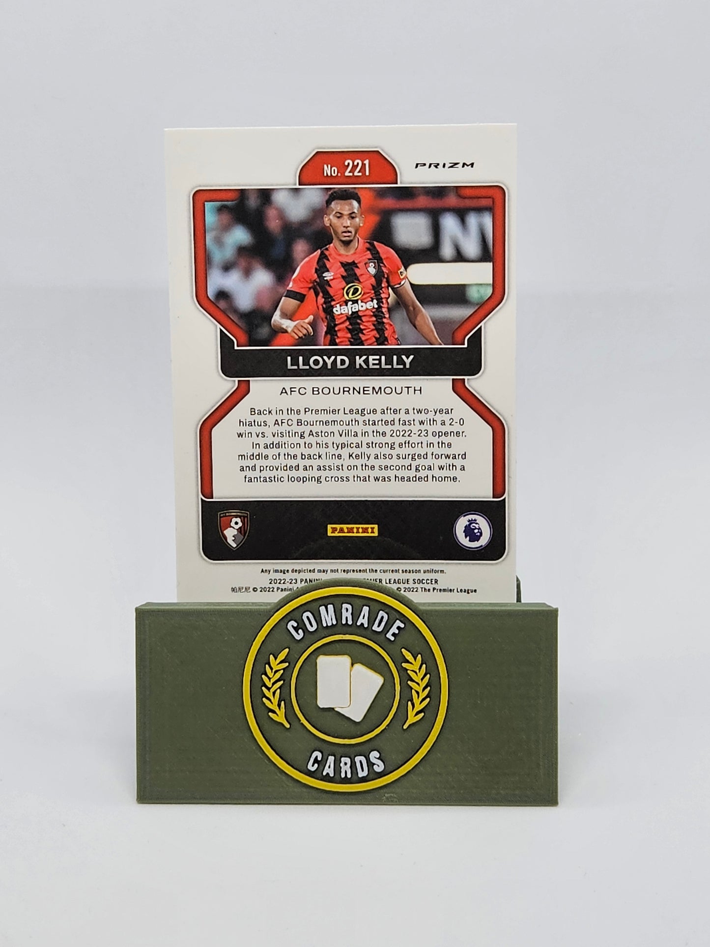 Lloyd Kelly (Bournemouth) Parallel Prizm Premier League 2022-2023