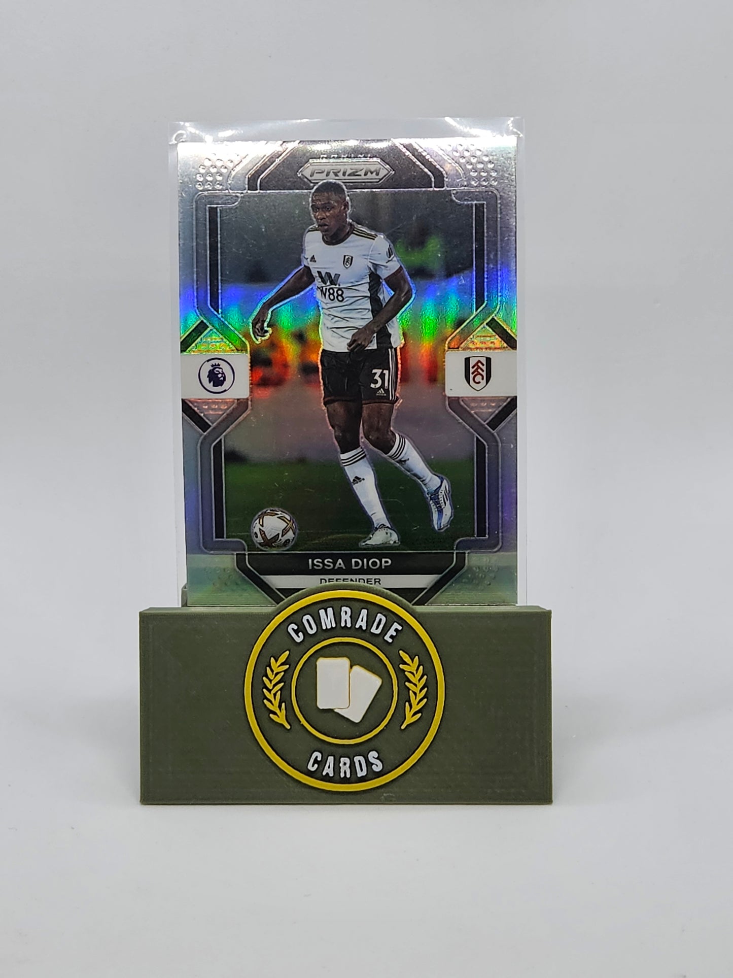 Issa Diop (Fulham) Parallel Prizm Premier League 2022-2023