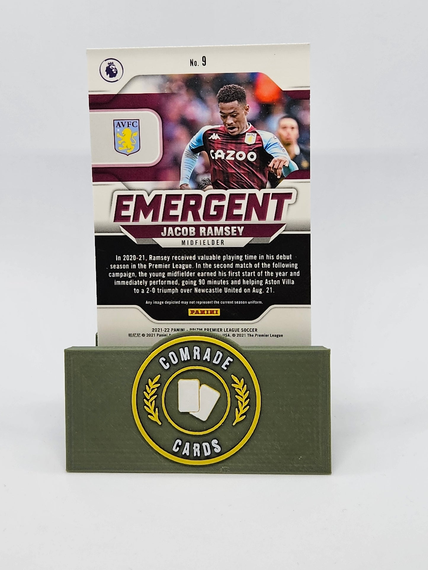 Jacob Ramsey (Aston Villa) Insert Prizm Premier League 2021-2022