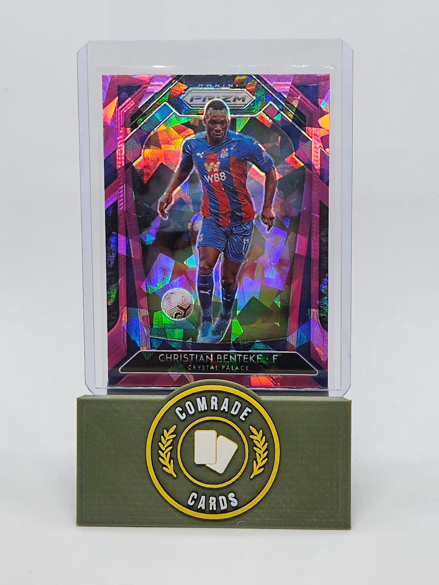 Christian Benteke (Crystal Palace) Parallel Prizm Premier League 2020-2021