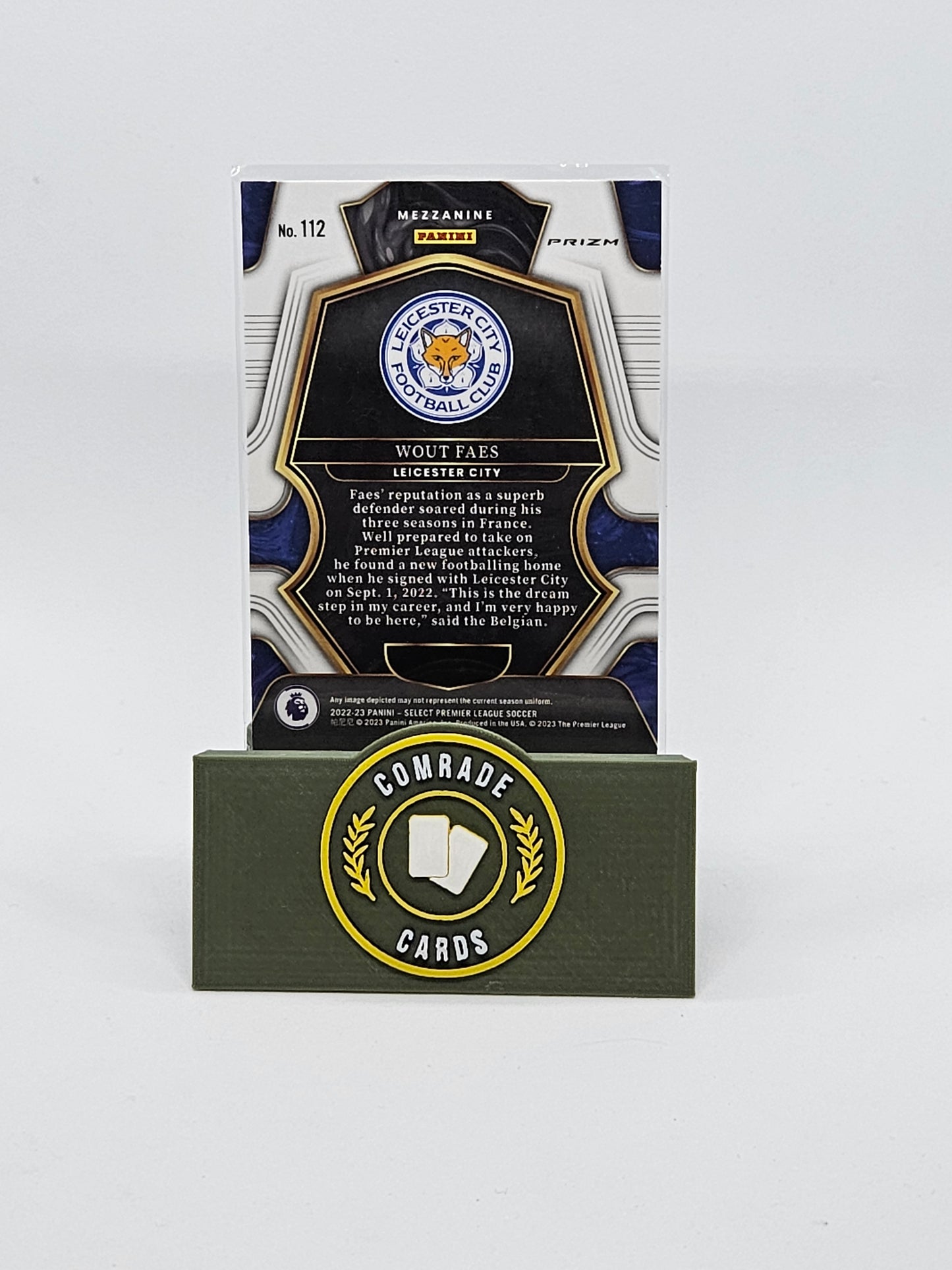 Wout Fares (Leicester) Parallel Select Premier League 2022-2023