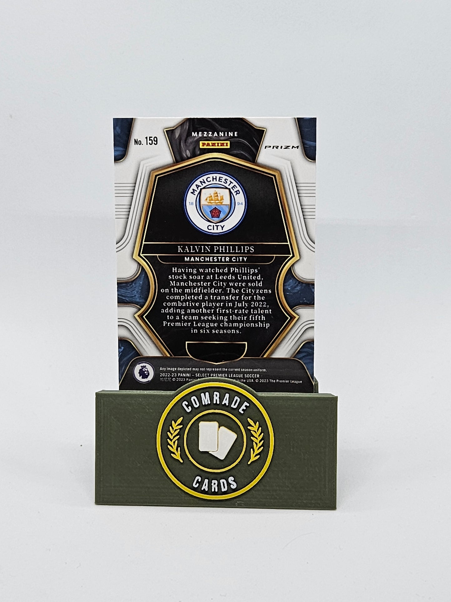 Kelvin Phillips (Man City) Parallel Select Premier League 2022-2023