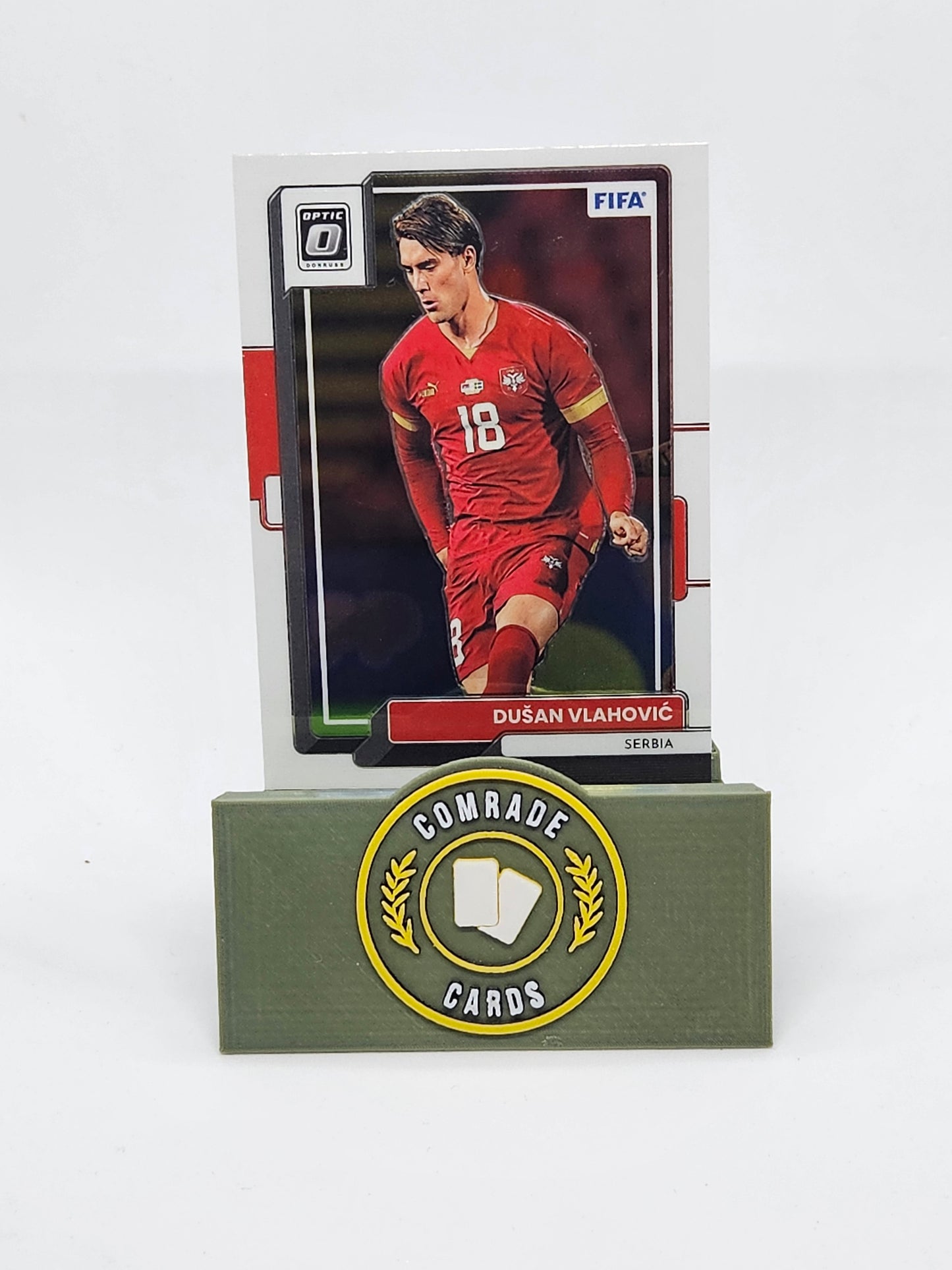 Dusan Vlahovic (Serbia) Parallel Donruss Soccer 2022-2023