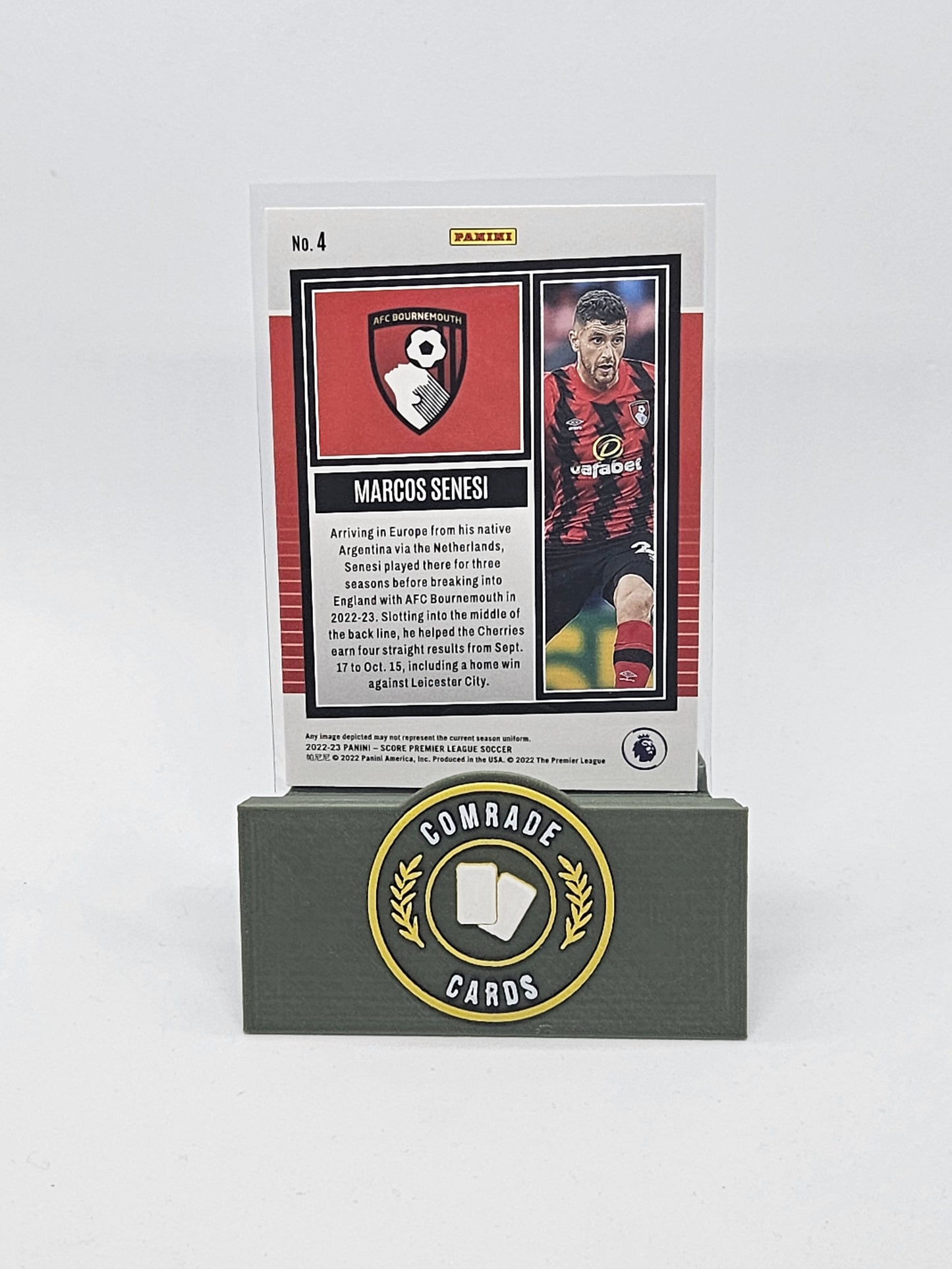 Marcos Senesi (Bournemouth) Parallel Score Premier League 2022-2023