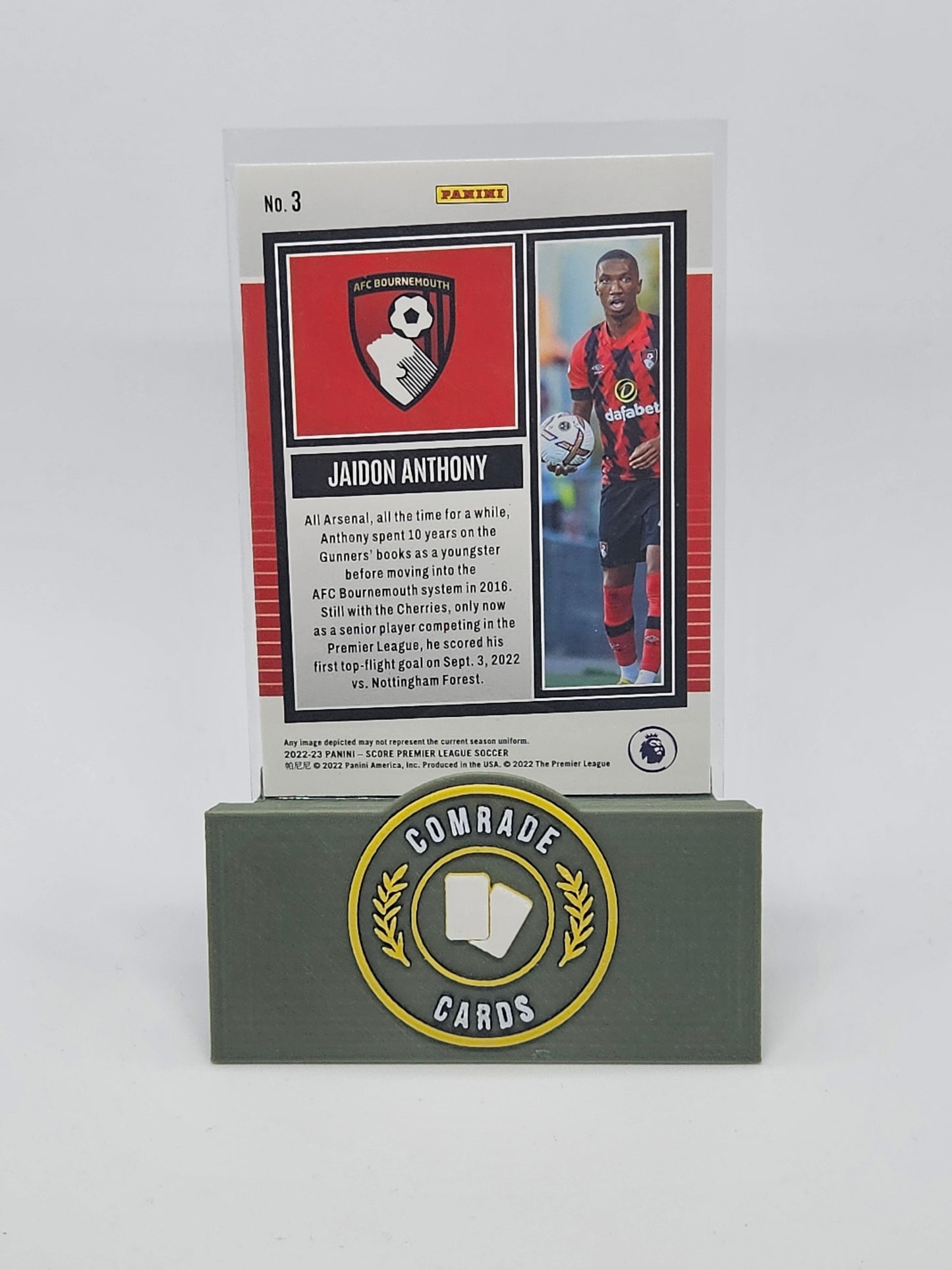 Jaidon Anthony (Bournemouth) Parallel Score Premier League 2022-2023