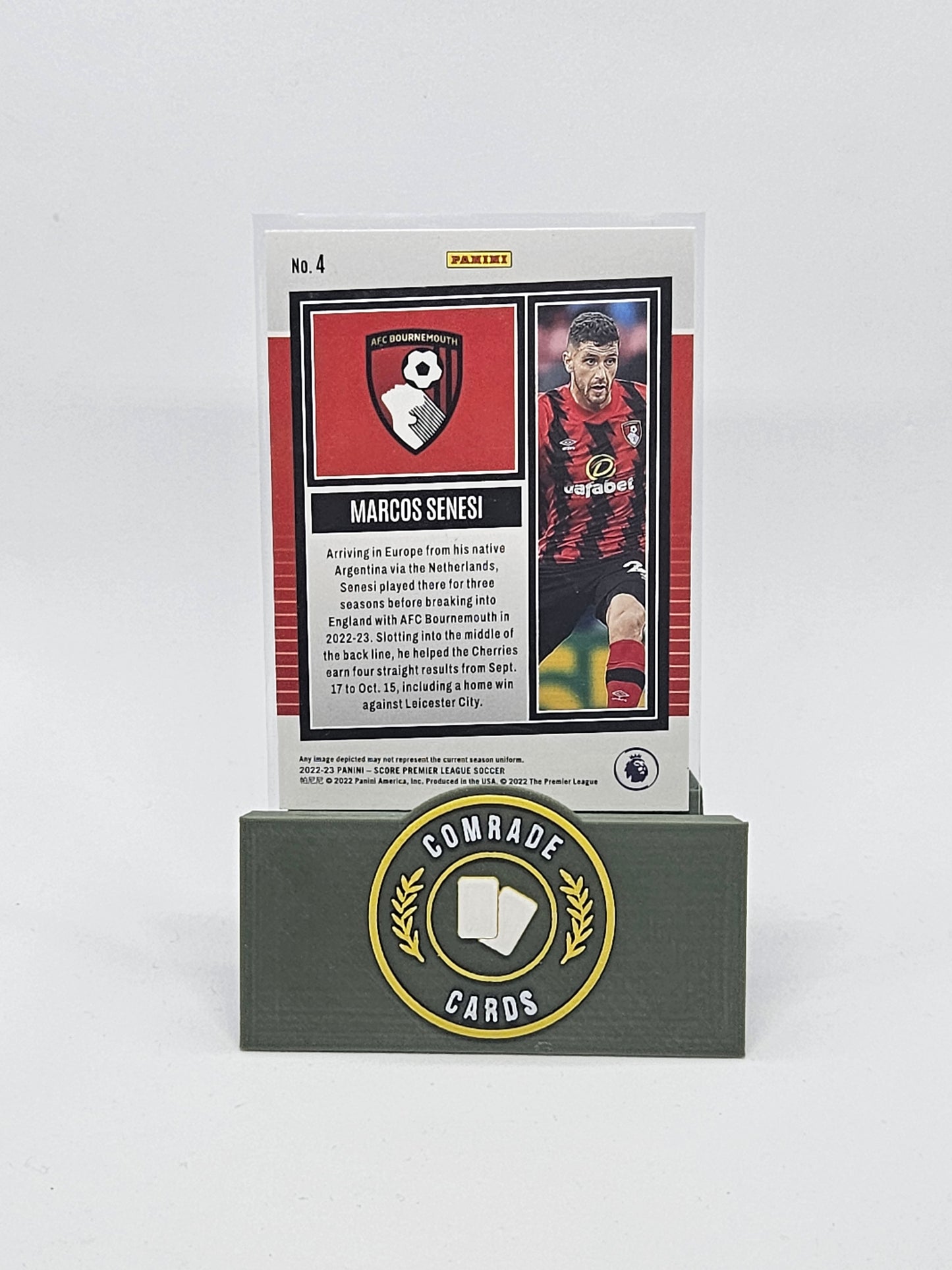 Marcos Senesi (Bournemouth) Parallel Score Premier League 2022-2023