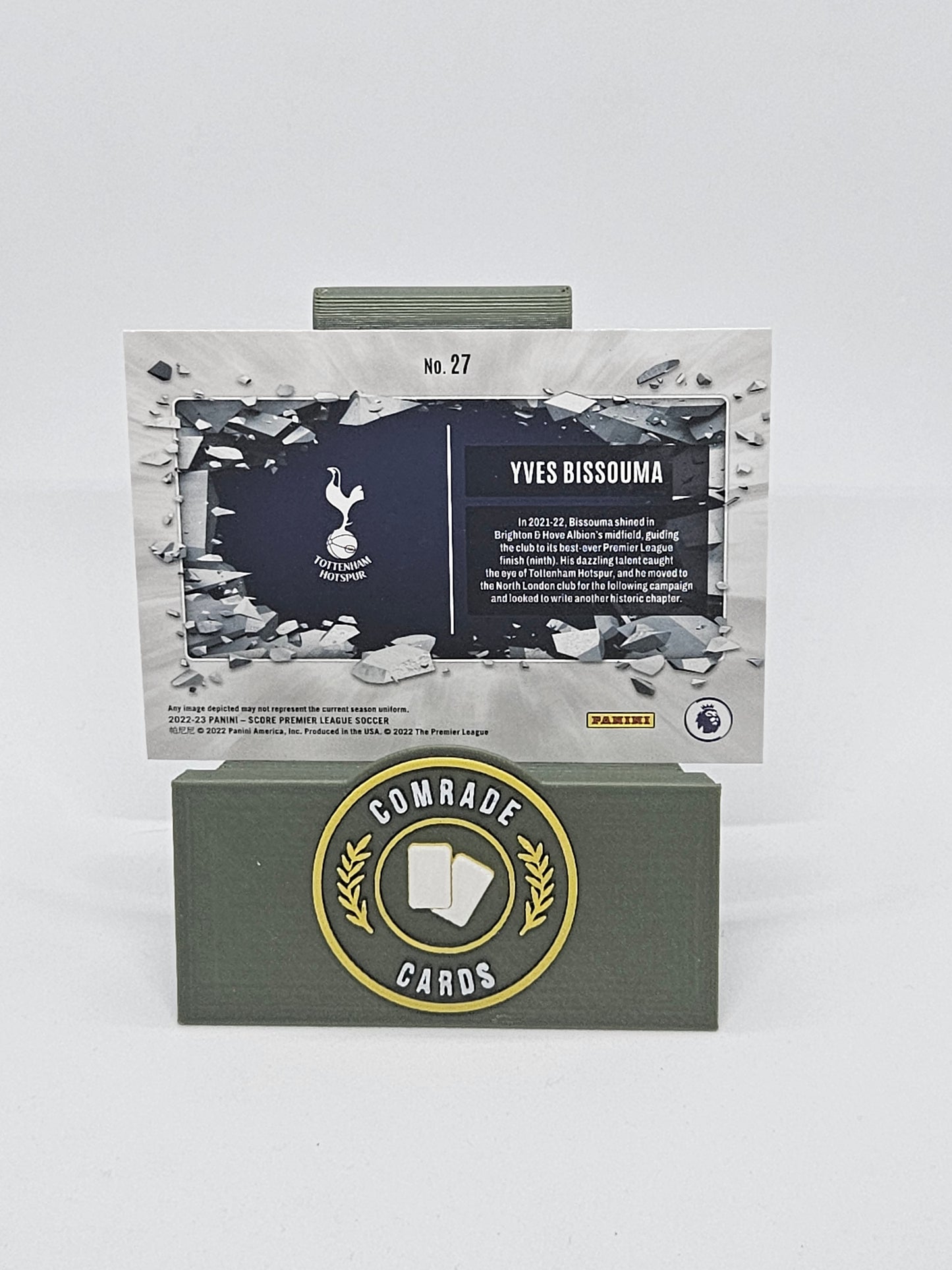 Yves Bissouma (Tottenham) Insert Score Premier League 2022-2023