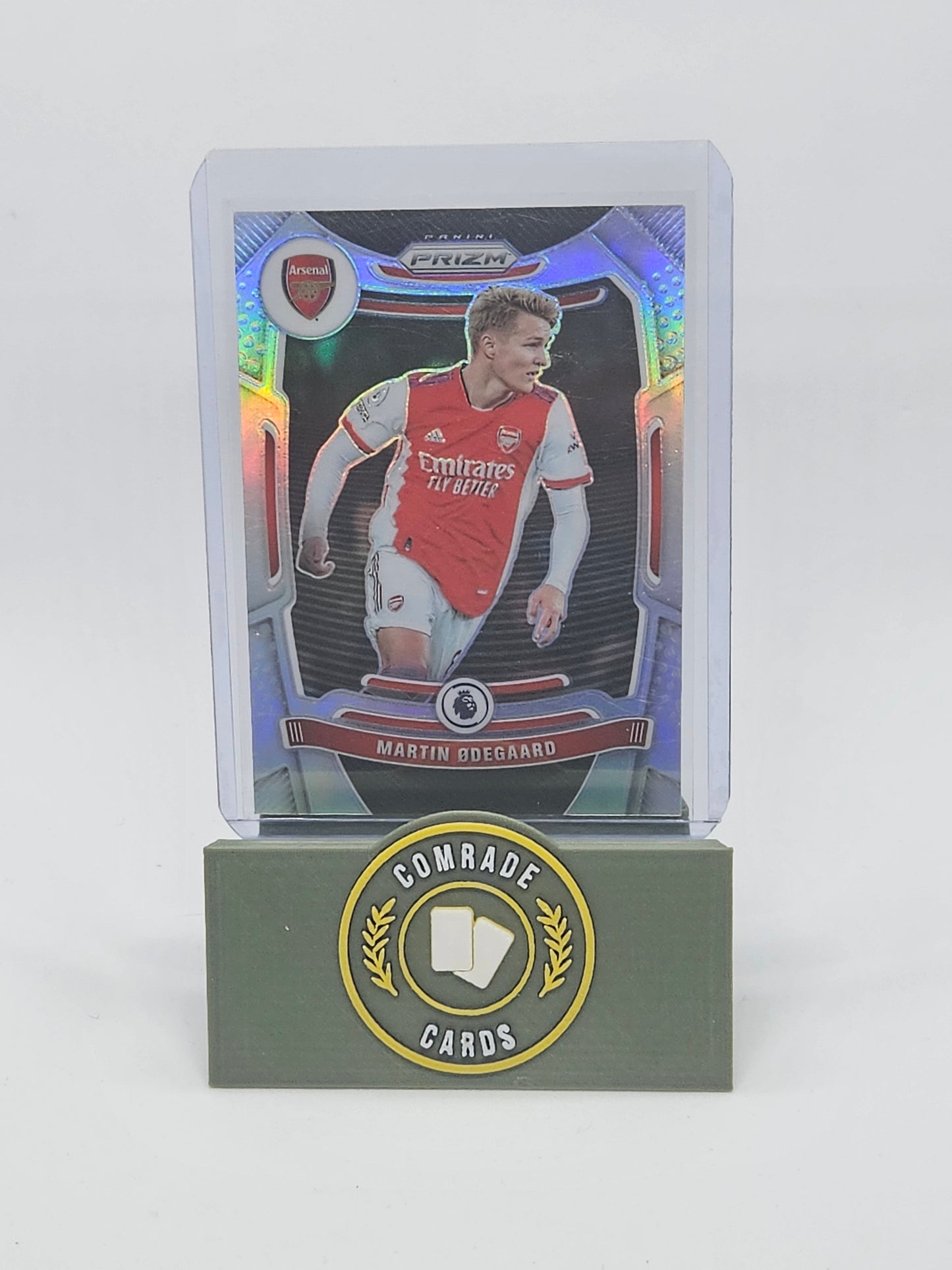 Martin Odegaard (Arsenal) Parallel Prizm Premier League 2021-2022