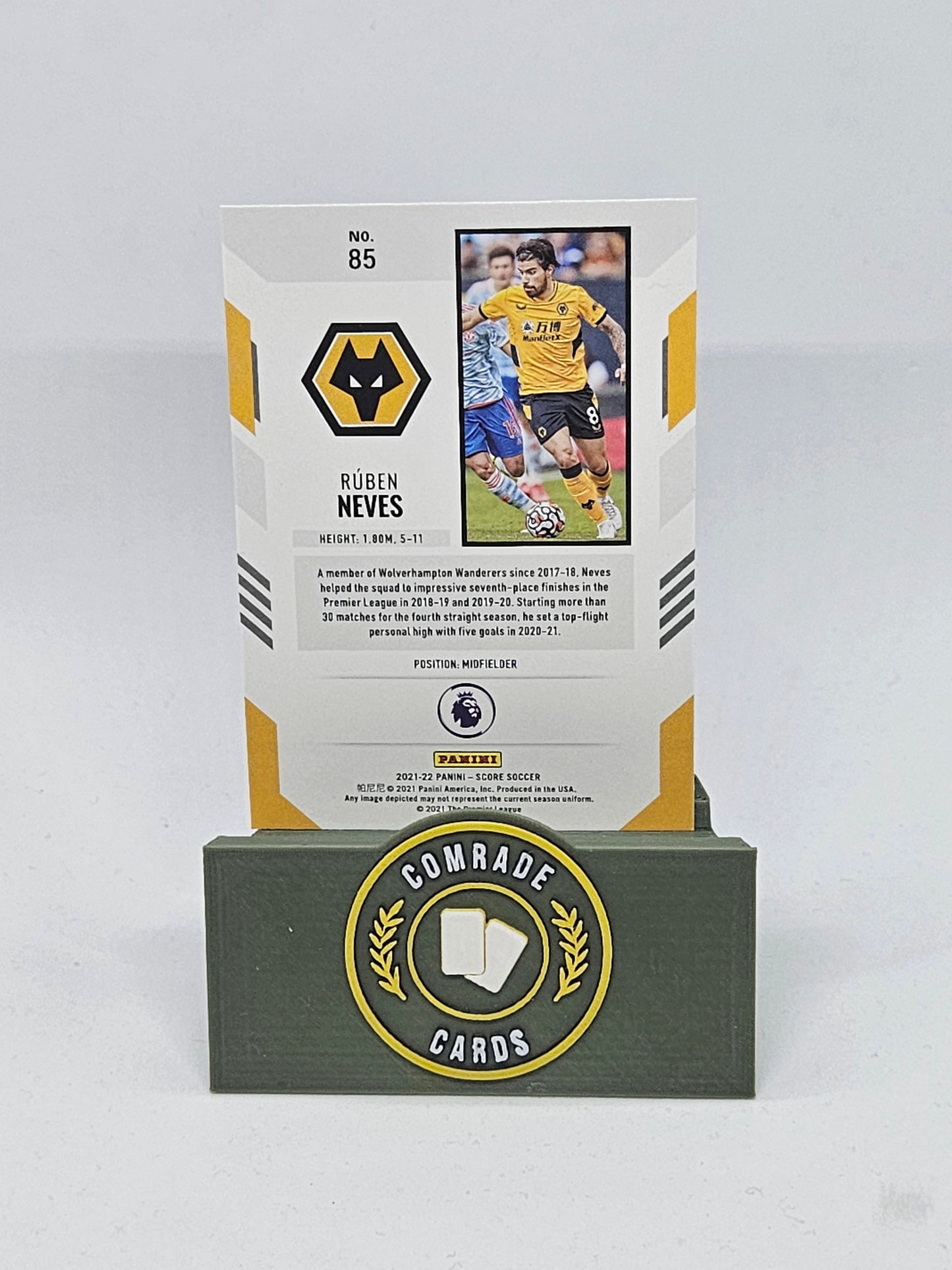 Ruben Neves (Wolves) Parallel Score Premier League 2021-2022