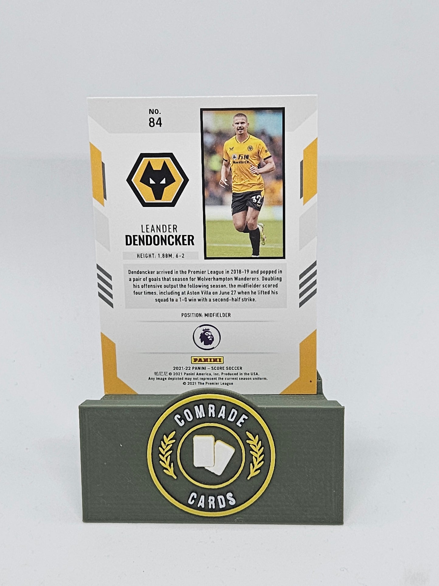 Leander Dendoncker (Wolves) Parallel Score Premier League 2021-2022