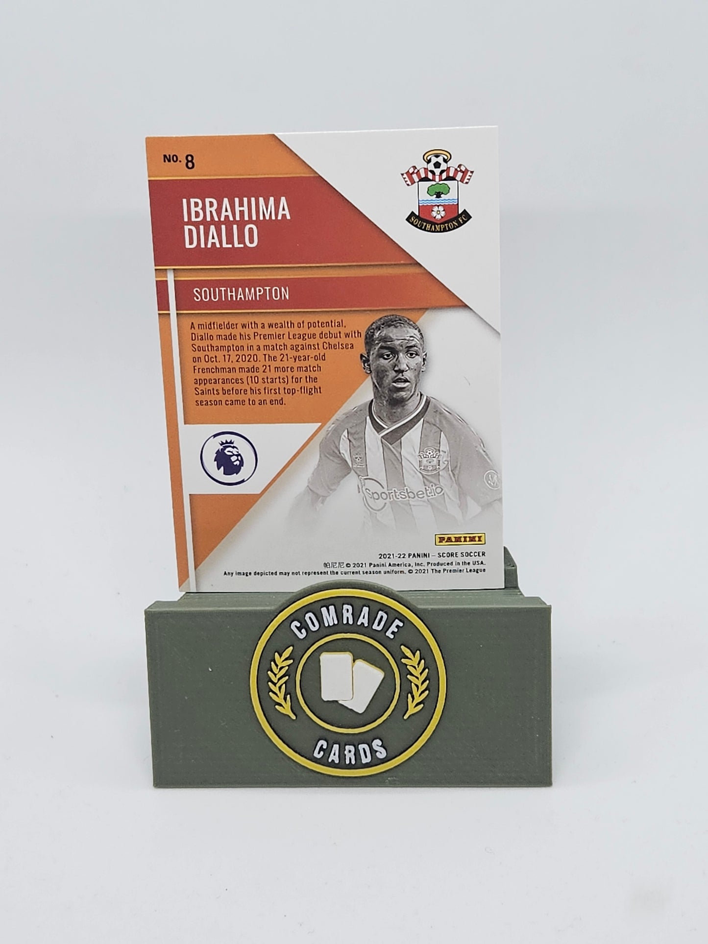 Ibrahima Diallo (Southampton) Insert Score Premier League 2021-2022