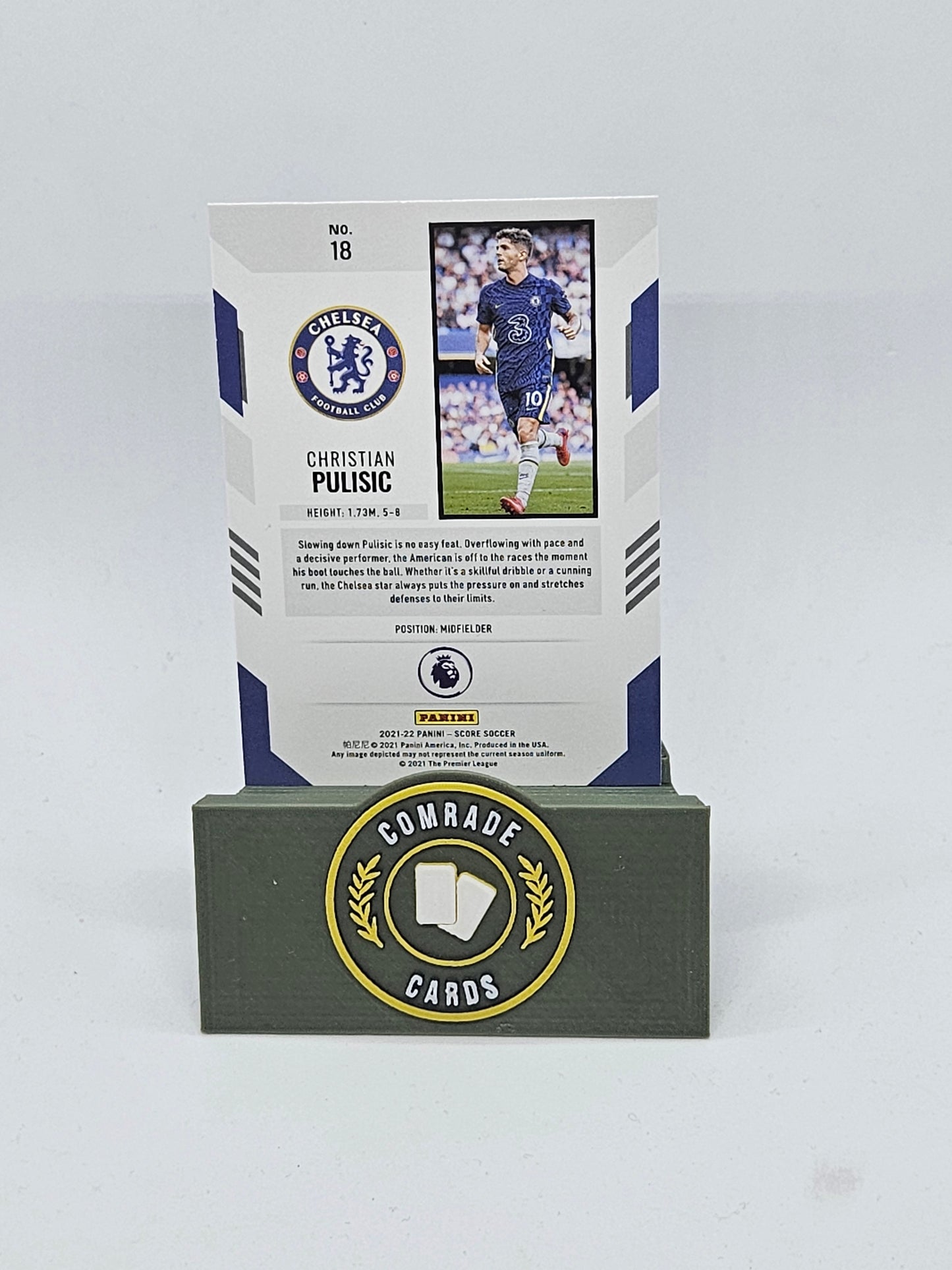Christian Pulisic (Chelsea) Parallel Score Premier League 2021-2022