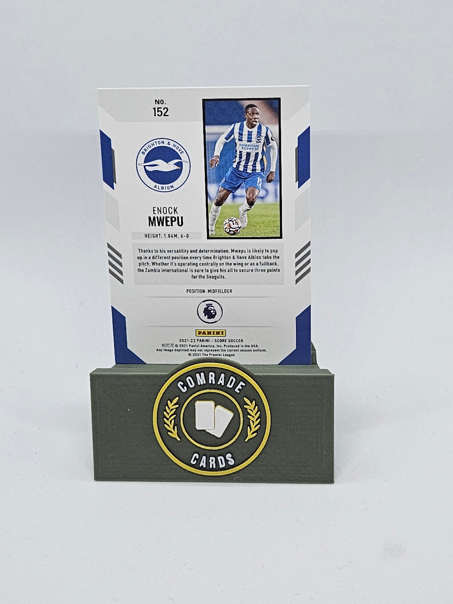 Enock Mwepu (Brighton) Parallel Score Premier League 2021-2022