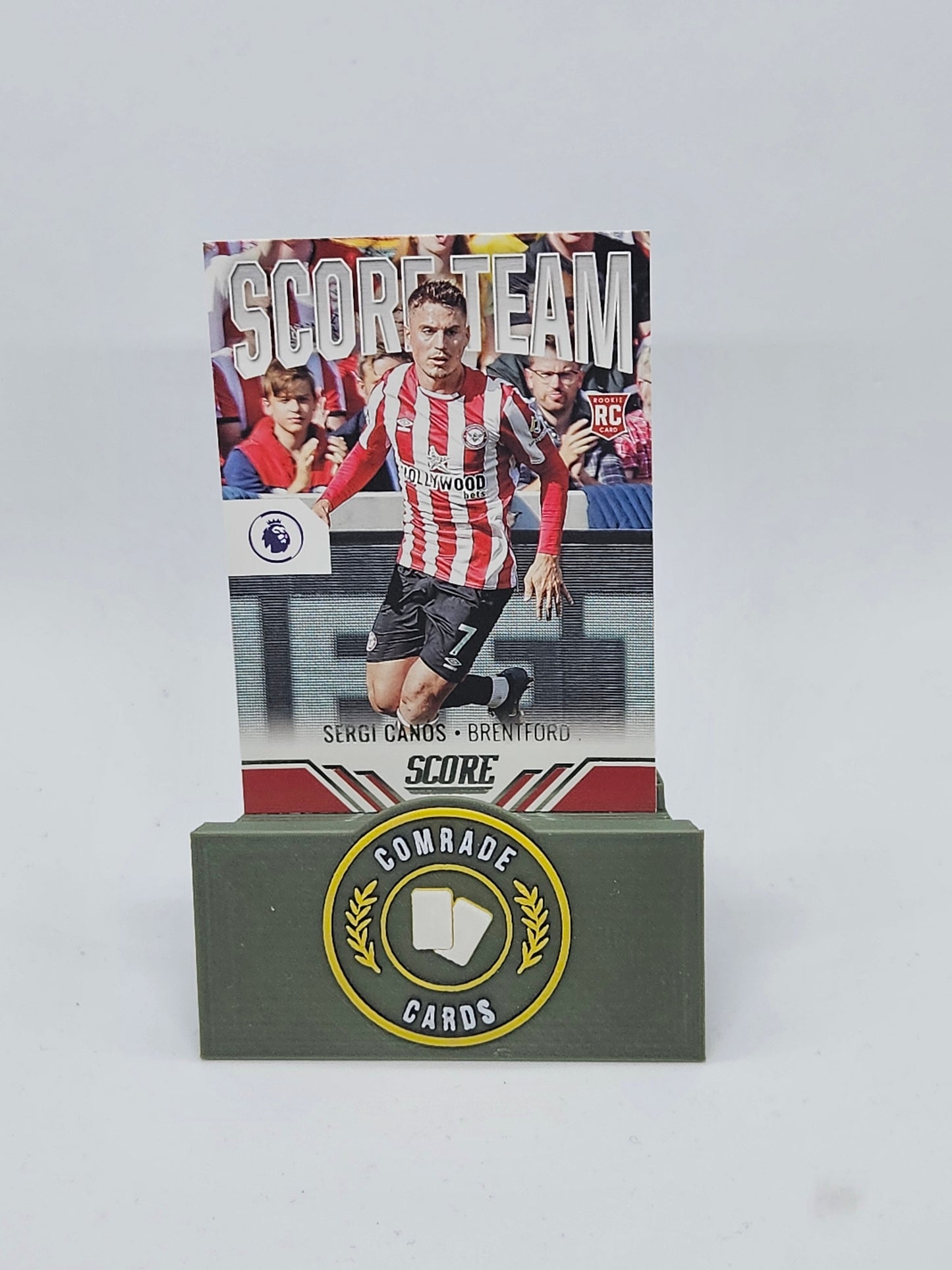 Sergi Canos (Brentford) Insert Score Premier League 2021-2022