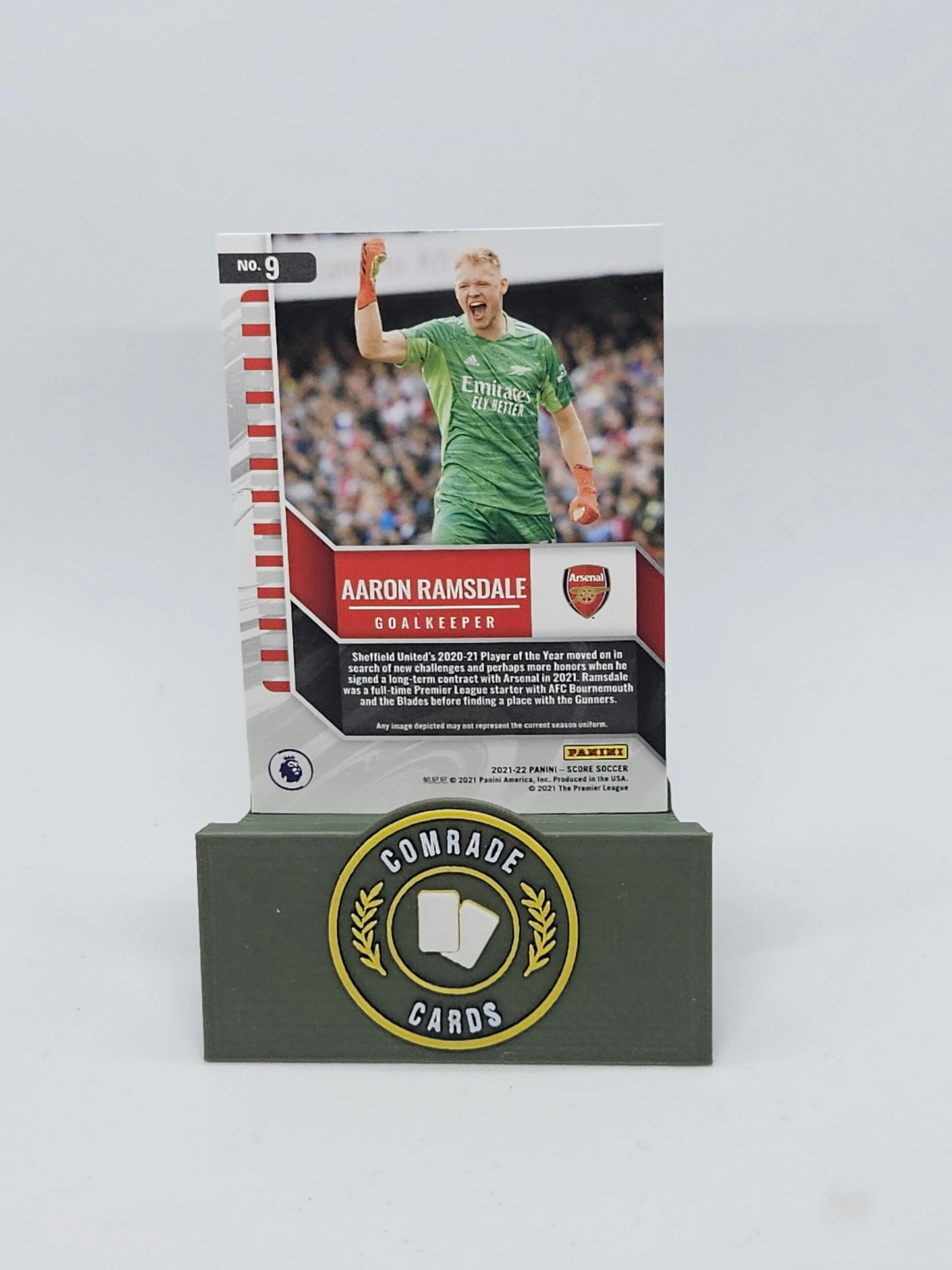 Aaron Ramsdale (Arsenal) Insert Score Premier League 2021-2022