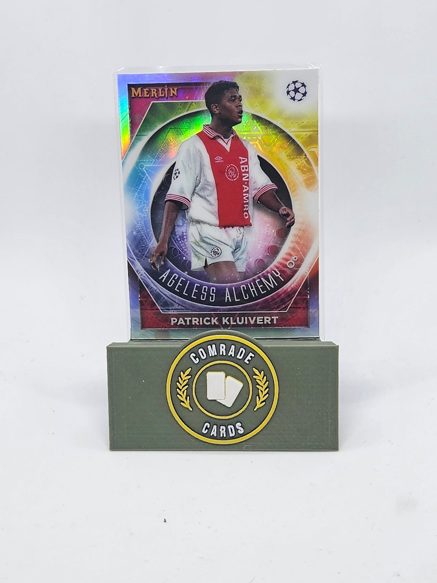 Patrick Kluivert (Ajax) Insert Topps Merlin Chrome UCC 2022-2023