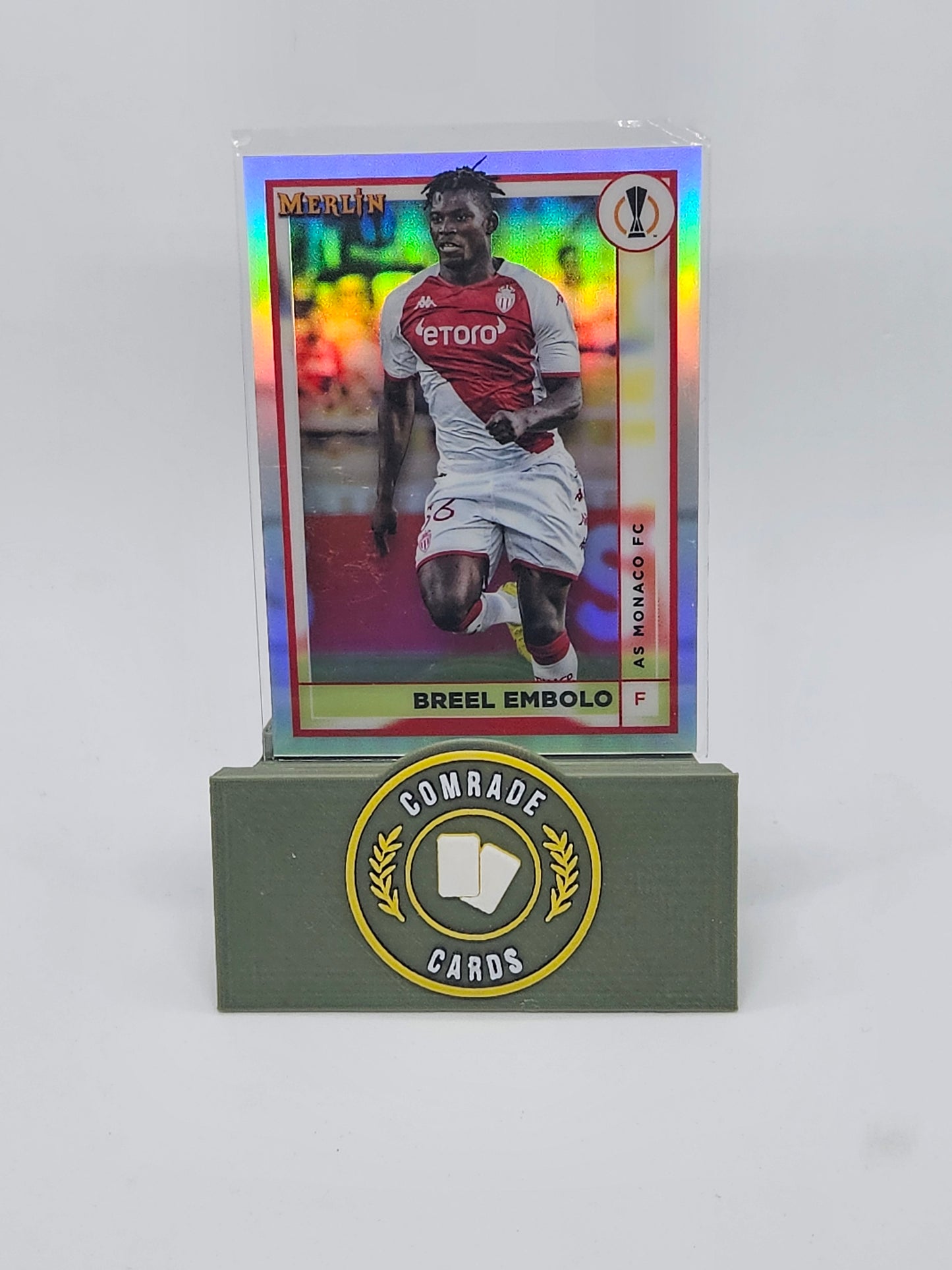 Breed Embolo (Monaco) Parallel Topps Merlin Chrome UCC 2022-2023