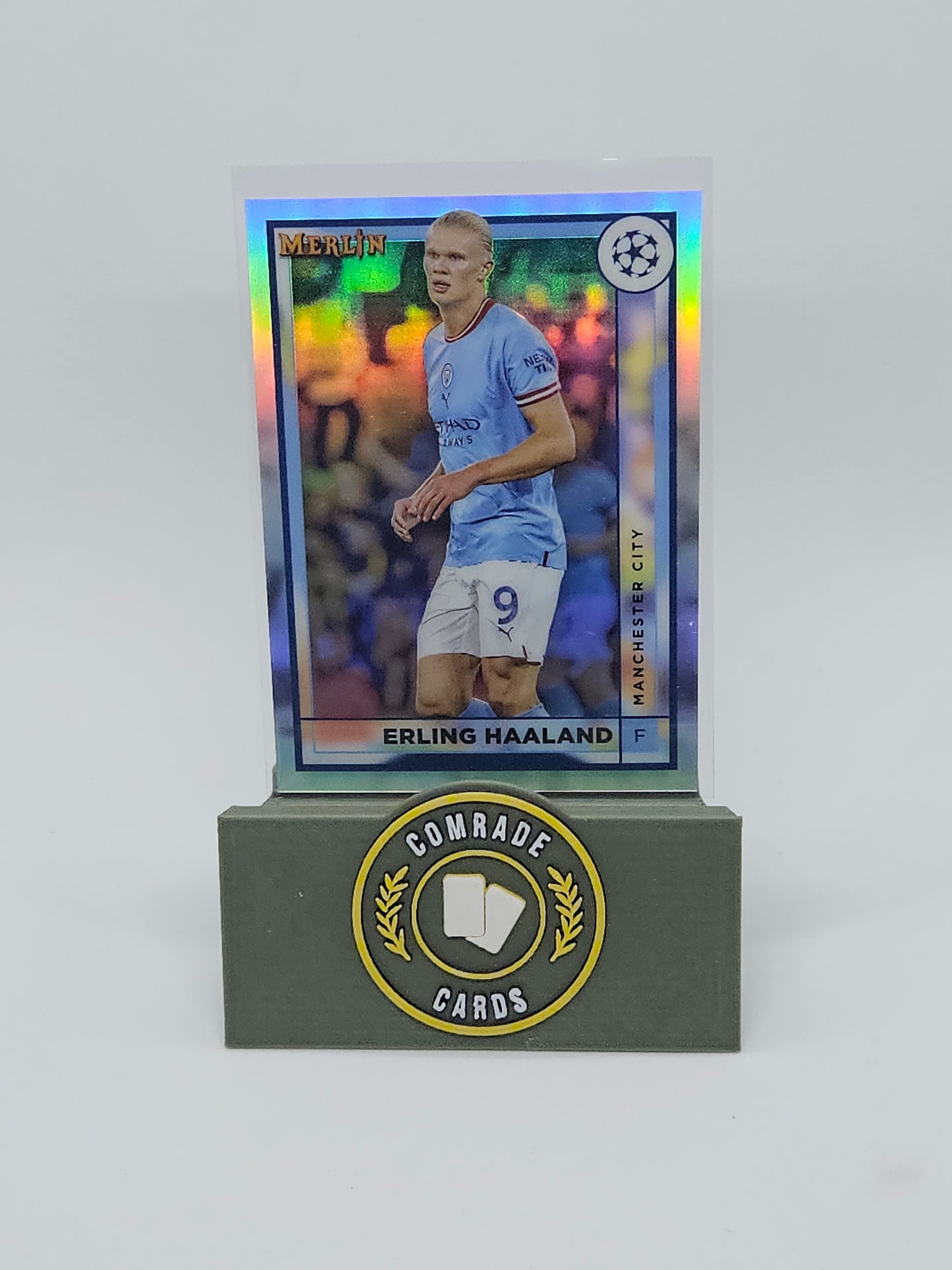 Erling Haaland (Man City) Parallel Topps Merlin Chrome UCC 2022-2023