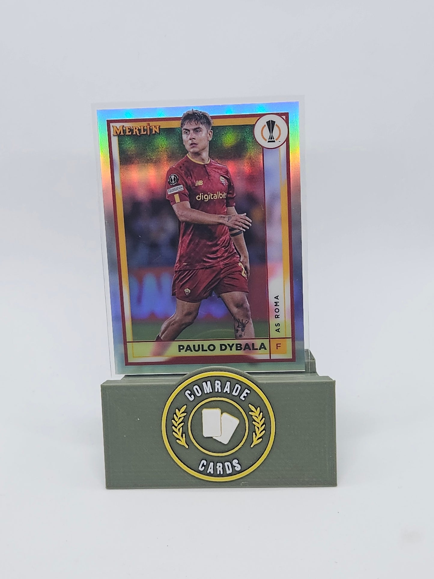 Paulo Dybala (Roma) Parallel Topps Merlin Chrome UCC 2022-2023