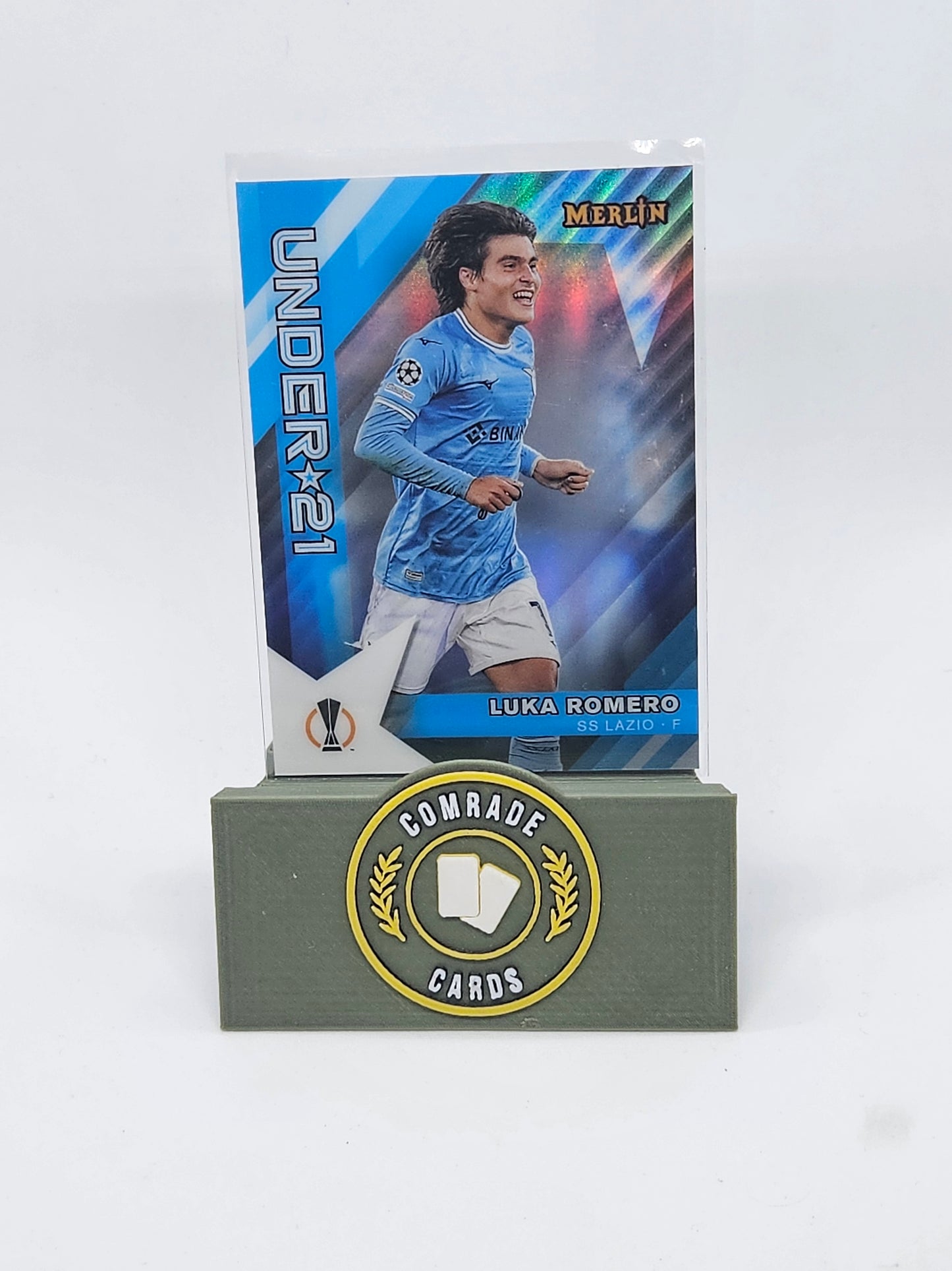 Luka Romero (Lazio) Insert Topps Merlin Chrome UCC 2022-2023