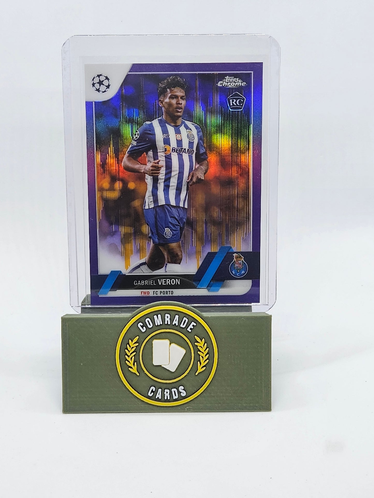 Gabriel Veron (Porto) Parallel Topps Chrome UCC 2022-2023