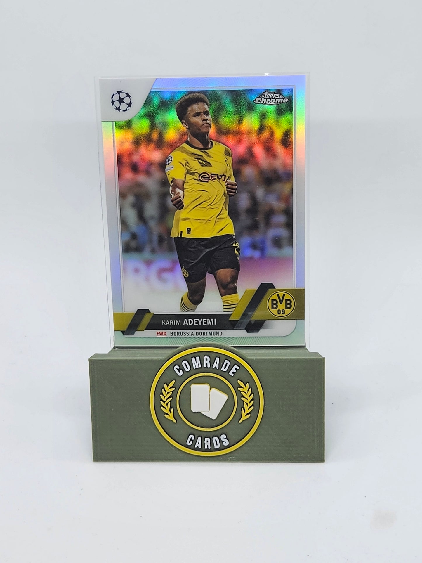Karim Adeyemi (Dortmund) Parallel Topps Chrome UCC 2022-2023