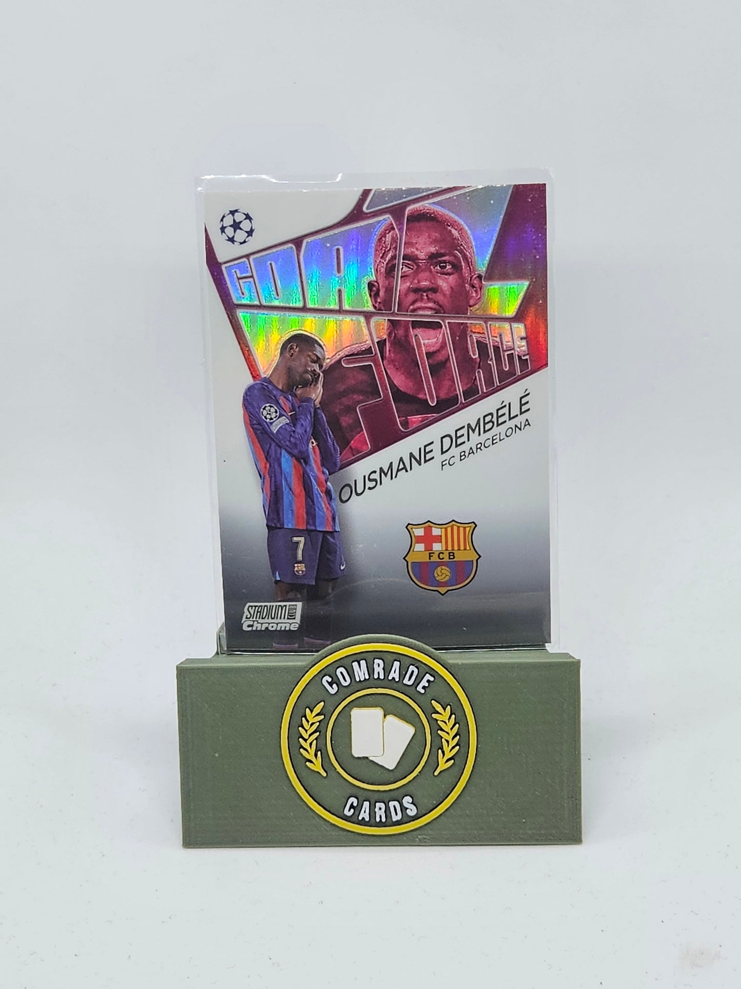 Ousamane Dembele (Barcelona) Insert Topps Stadium Club Chrome 2022-2023