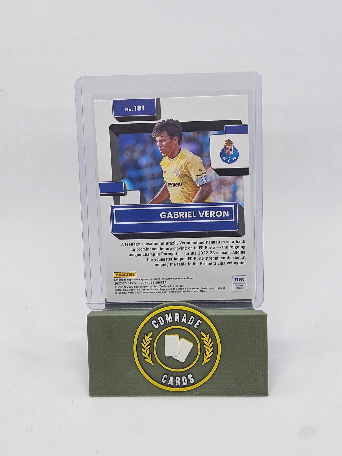 Gabriel Veron (Porto) Parallel Donruss Soccer 2022-2023