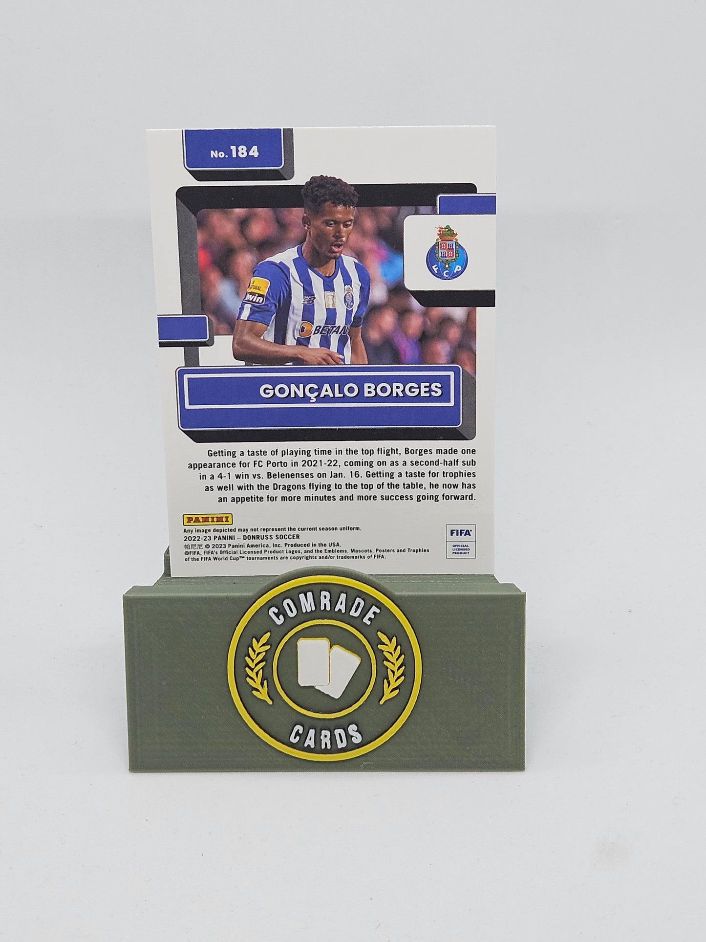 Goncalo Borges (Porto) Parallel Donruss Soccer 2022-2023