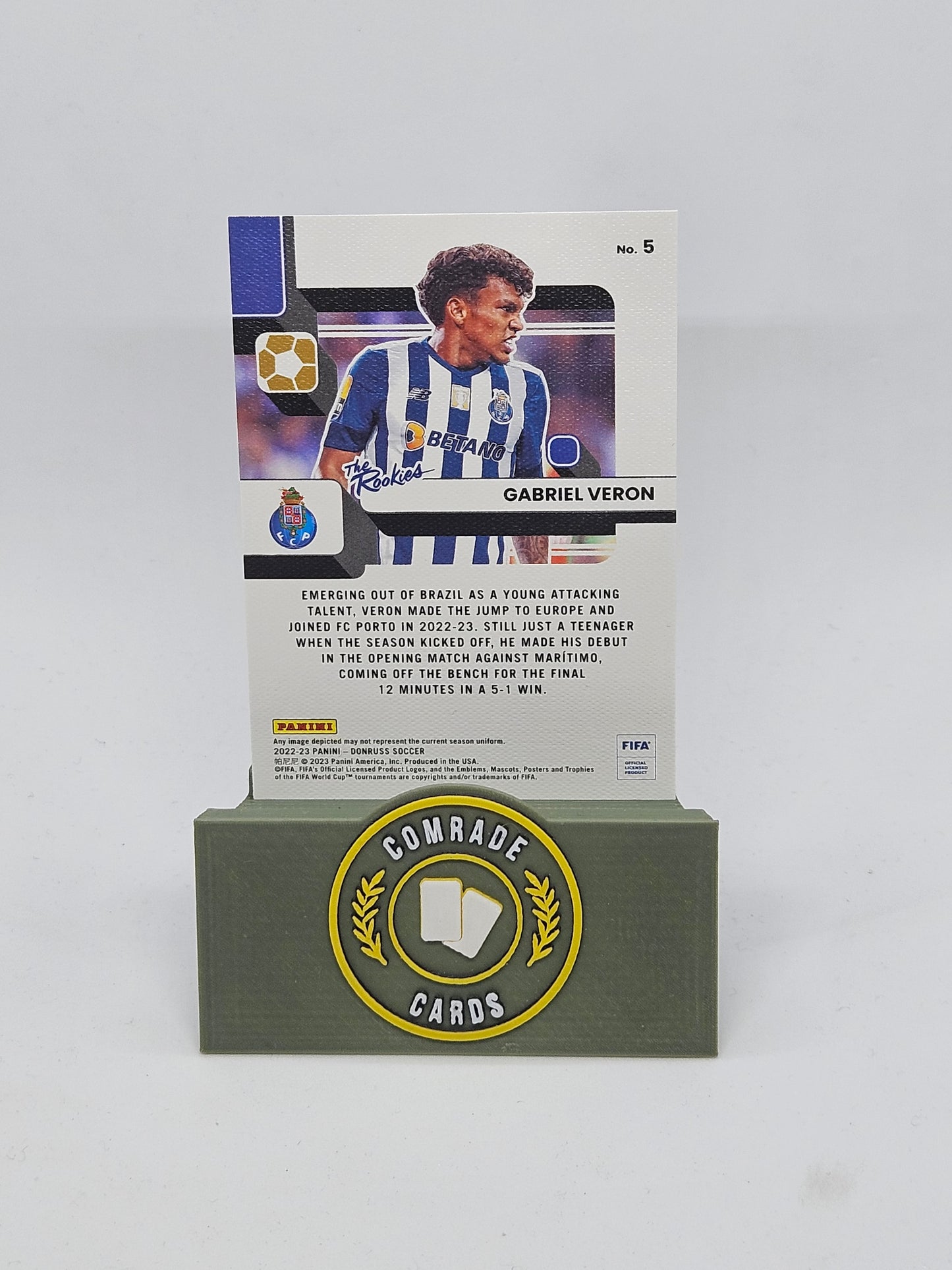 Gabriel Veron (Porto) Insert Donruss Soccer 2022-2023
