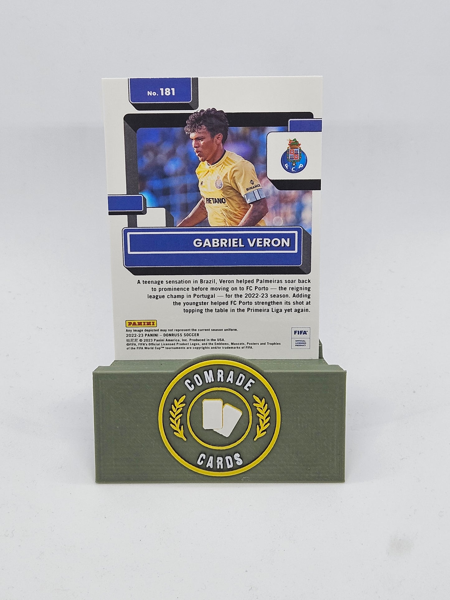 Gabriel Veron (Porto) Parallel Donruss Soccer 2022-2023
