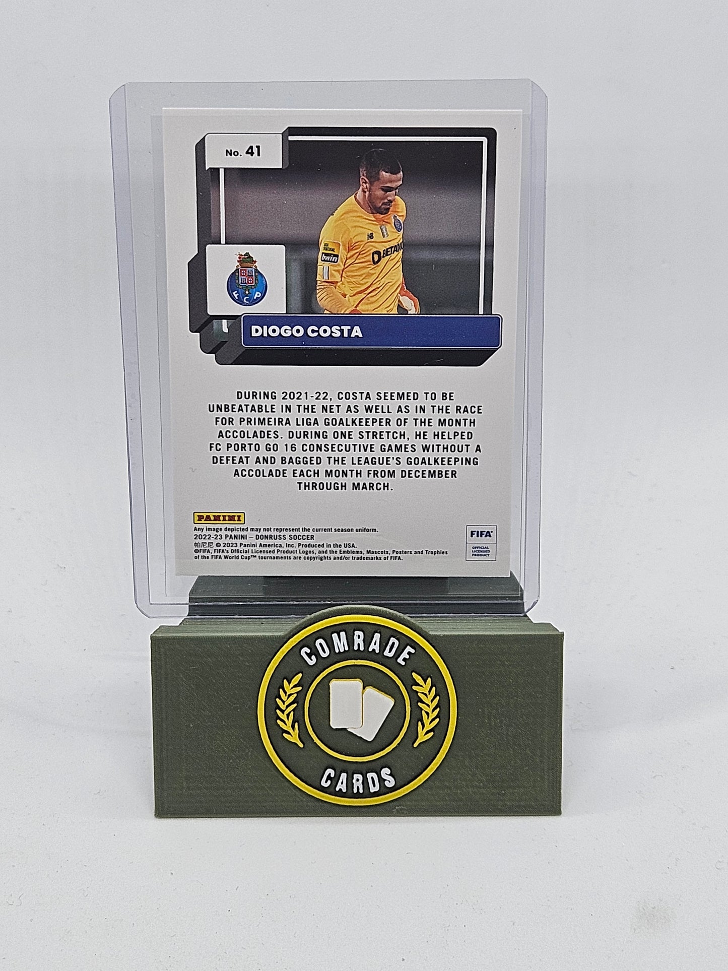 Diogo Costa (Porto) Parallel Donruss Soccer 2022-2023