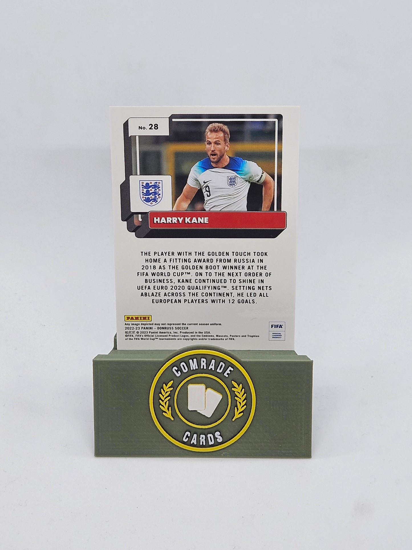 Harry Kane (England) Parallel Donruss Soccer 2022-2023