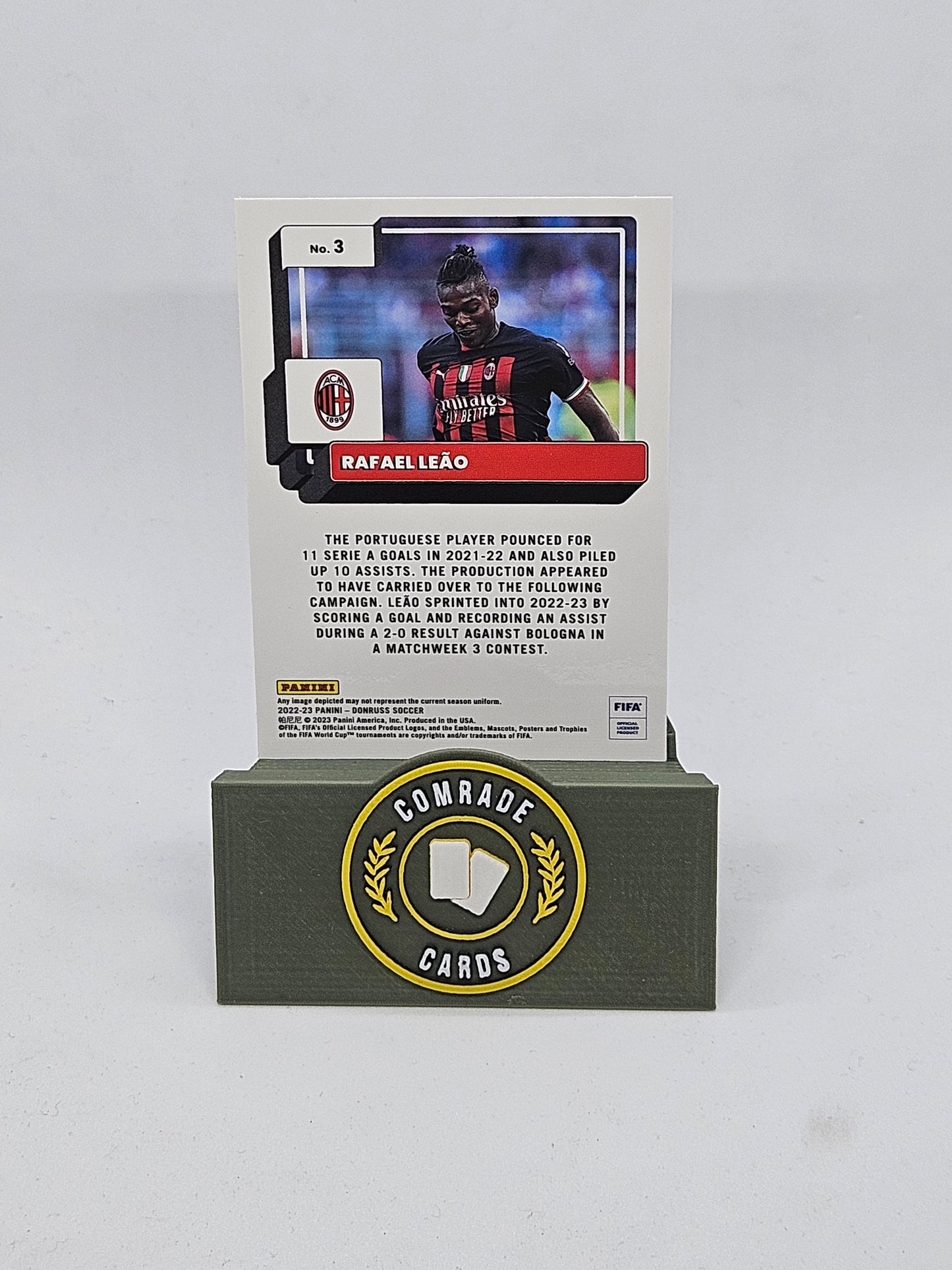 Rafael Leao (AC Milan) Parallel Donruss Soccer 2022-2023