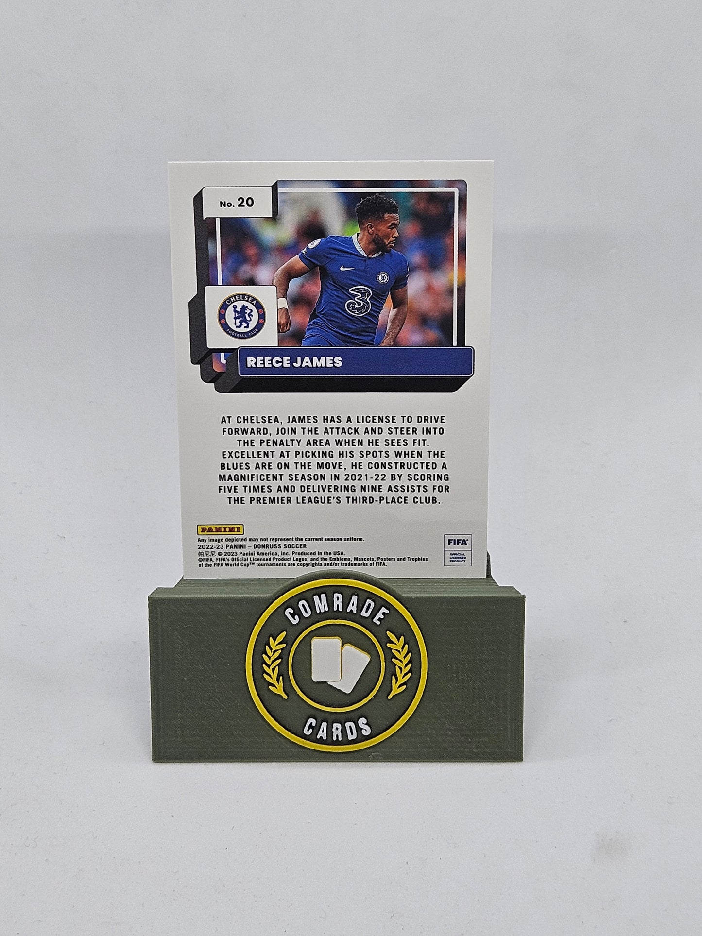 Reese James (Chelsea) Parallel Donruss Soccer 2022-2023