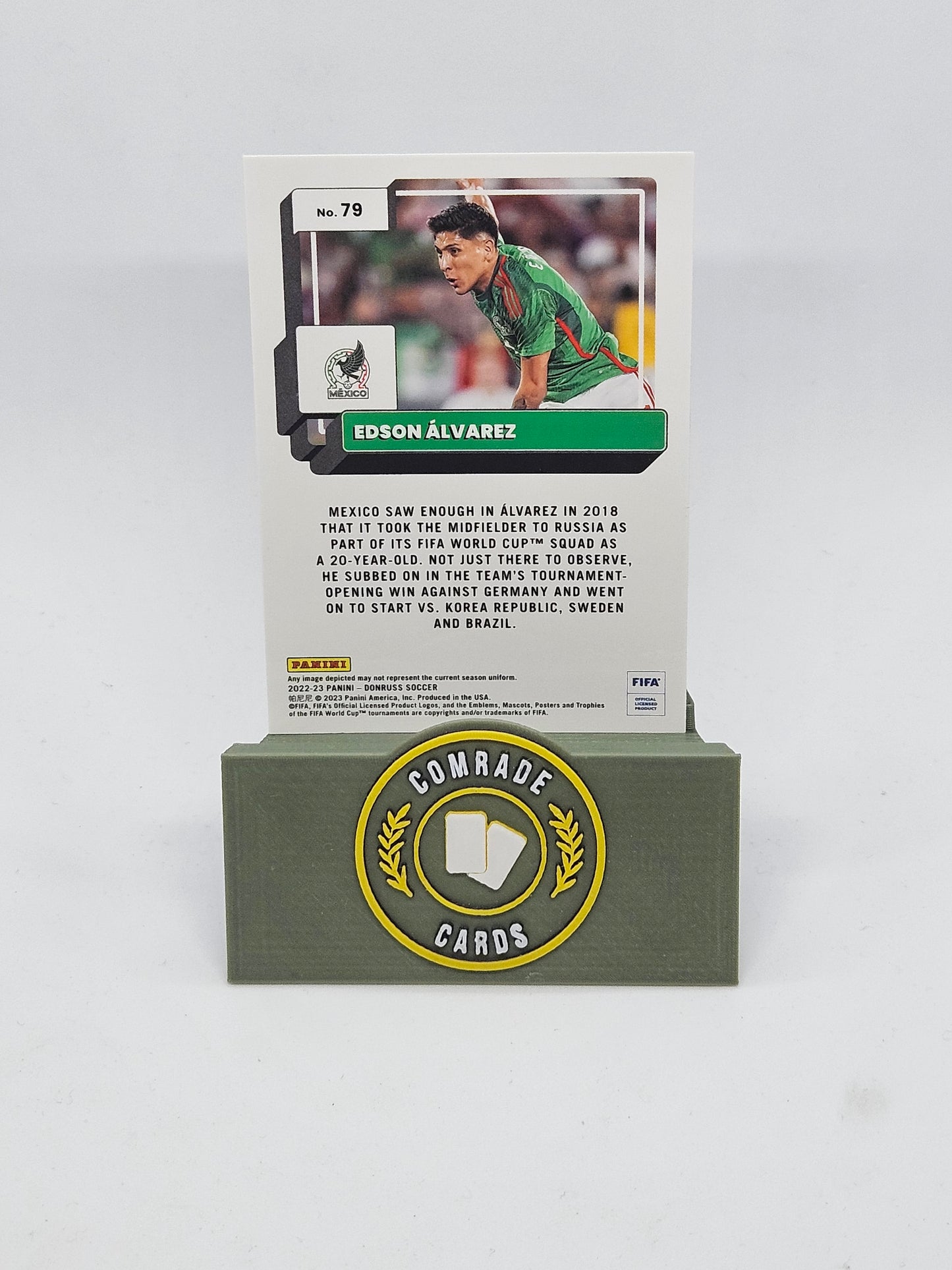 Edson Alvarez (Mexico) Parallel Donruss Soccer 2022-2023
