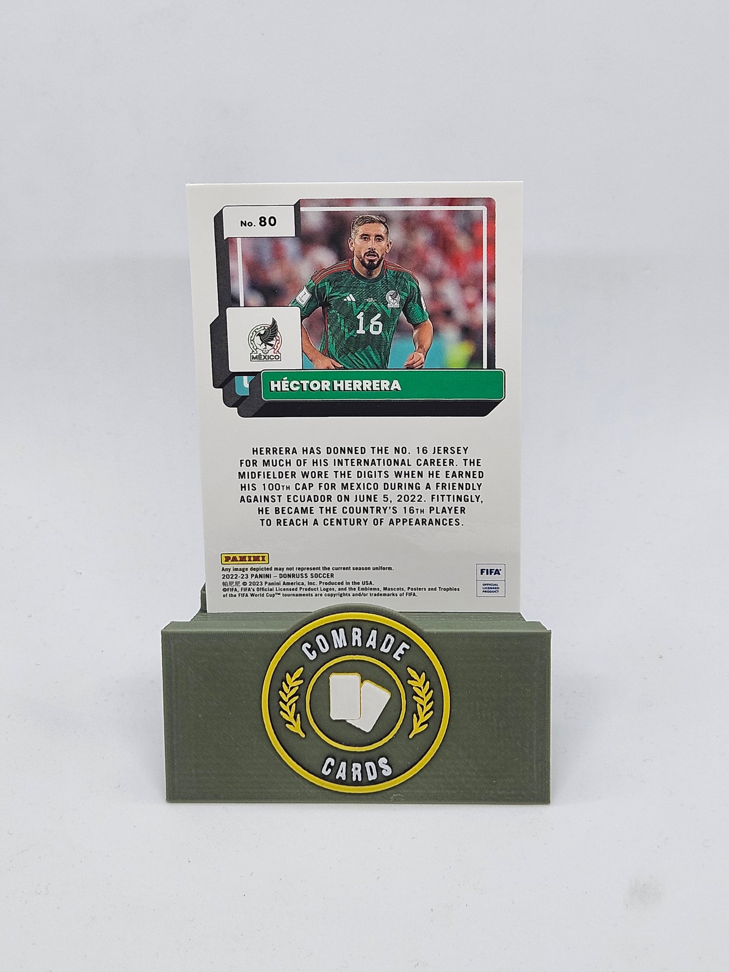 Hector Herrera (Mexico) Parallel Donruss Soccer 2022-2023