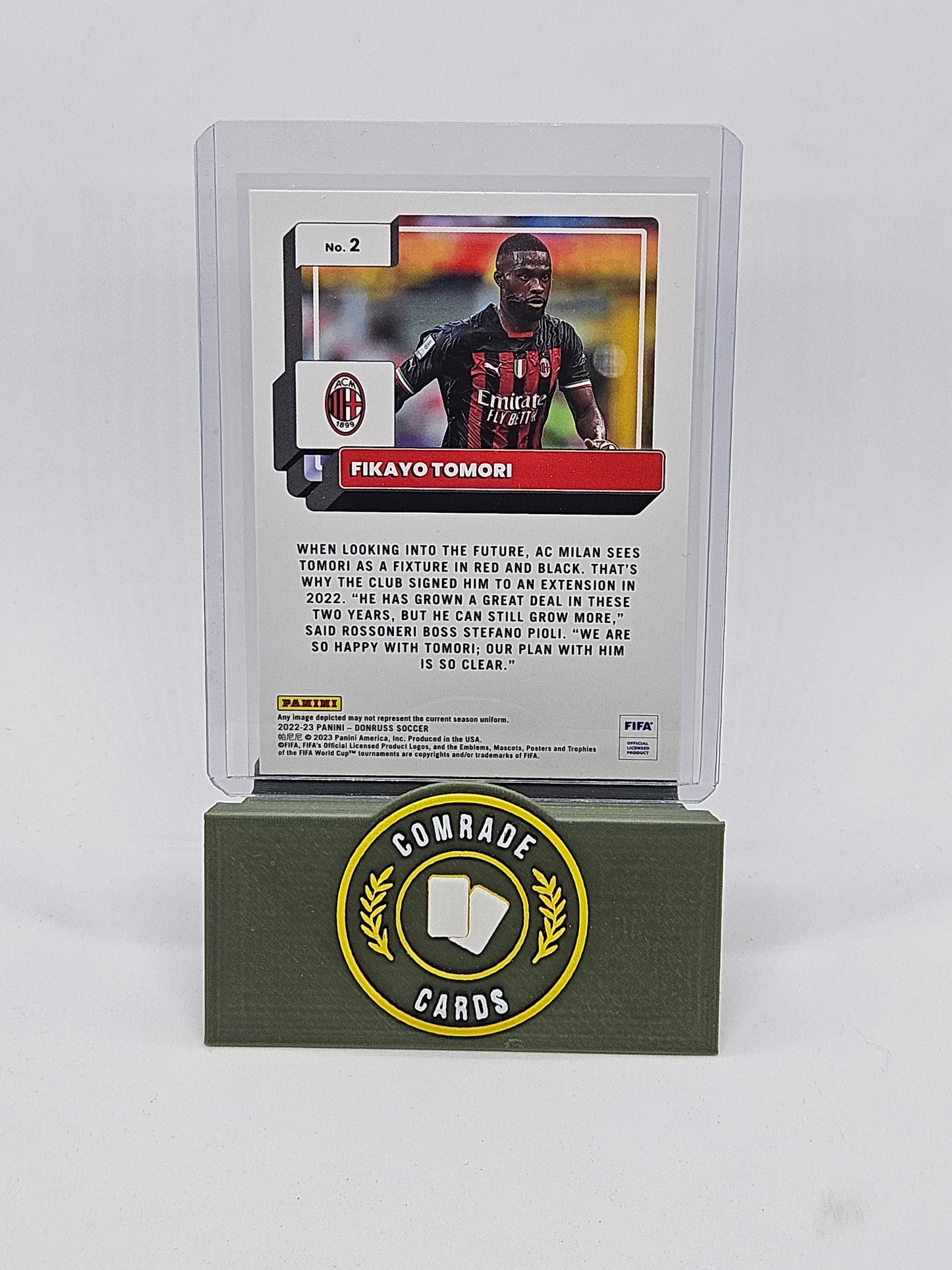 Fikayo Tomori (AC Milan) Parallel Donruss Soccer 2022-2023