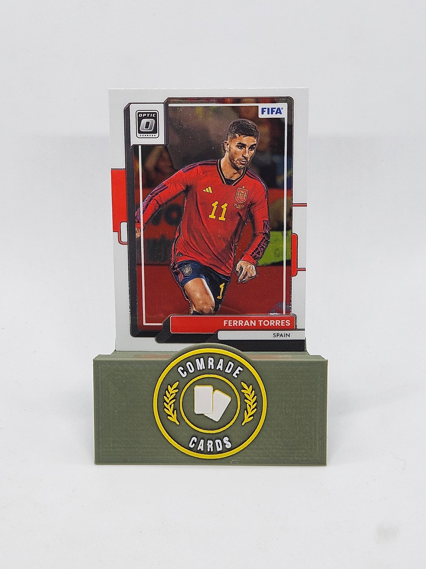 Ferran Torres (Spain) Parallel Donruss Soccer 2022-2023